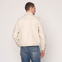 Denim Jacket - All Natural Ecru Foxfiber®