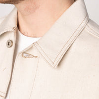 Denim Jacket - All Natural Ecru Foxfiber®