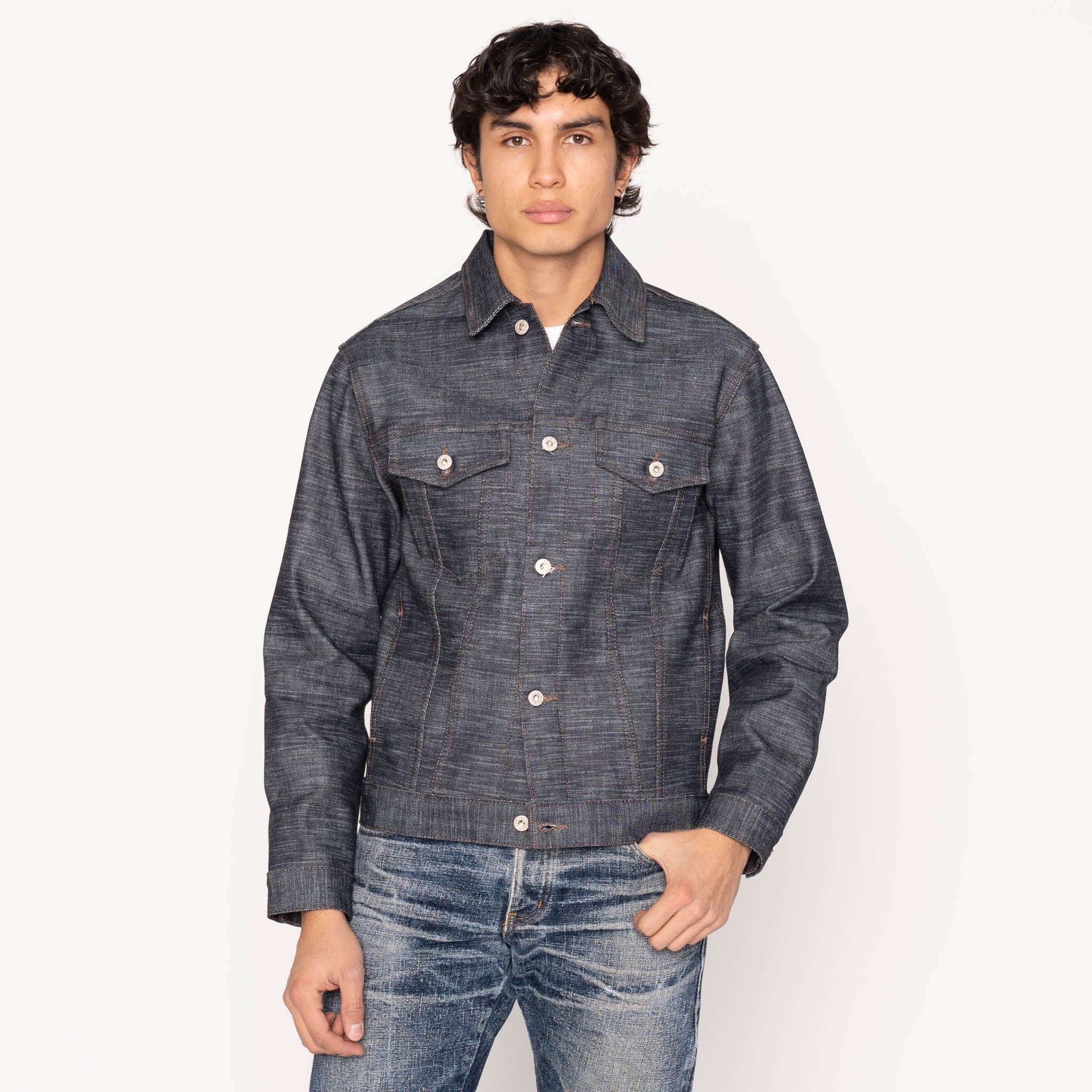 Denim Jacket - Revival Frankenstein Denim by Naked & Famous Denim