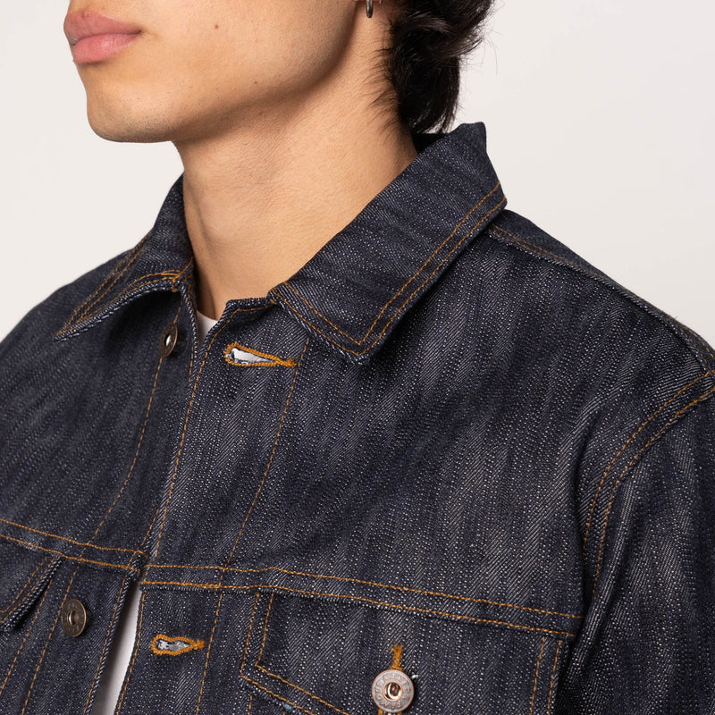 Denim Jacket - Sakura Slub Selvedge