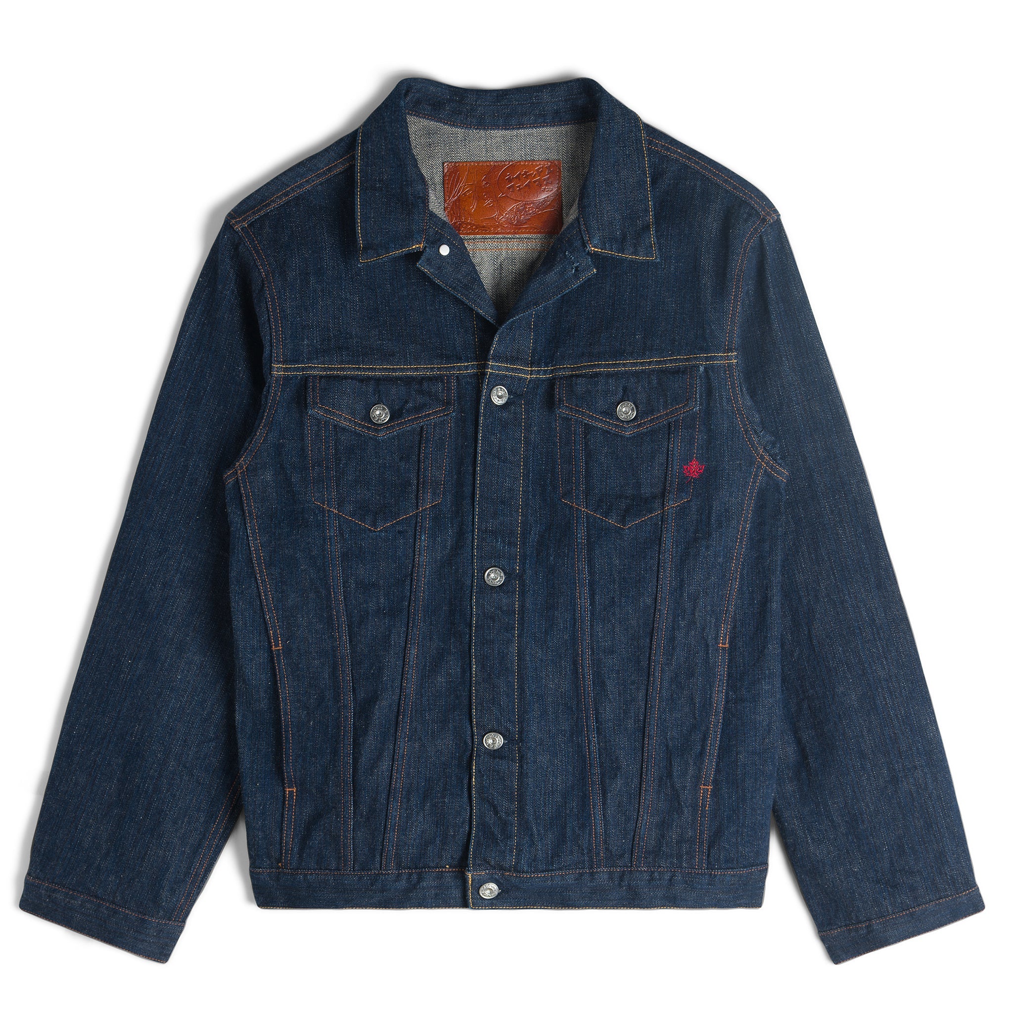 Denim Jacket - MIJ9 - "Tennen Ai" Natural Indigo Slub Selvedge by Naked & Famous Denim