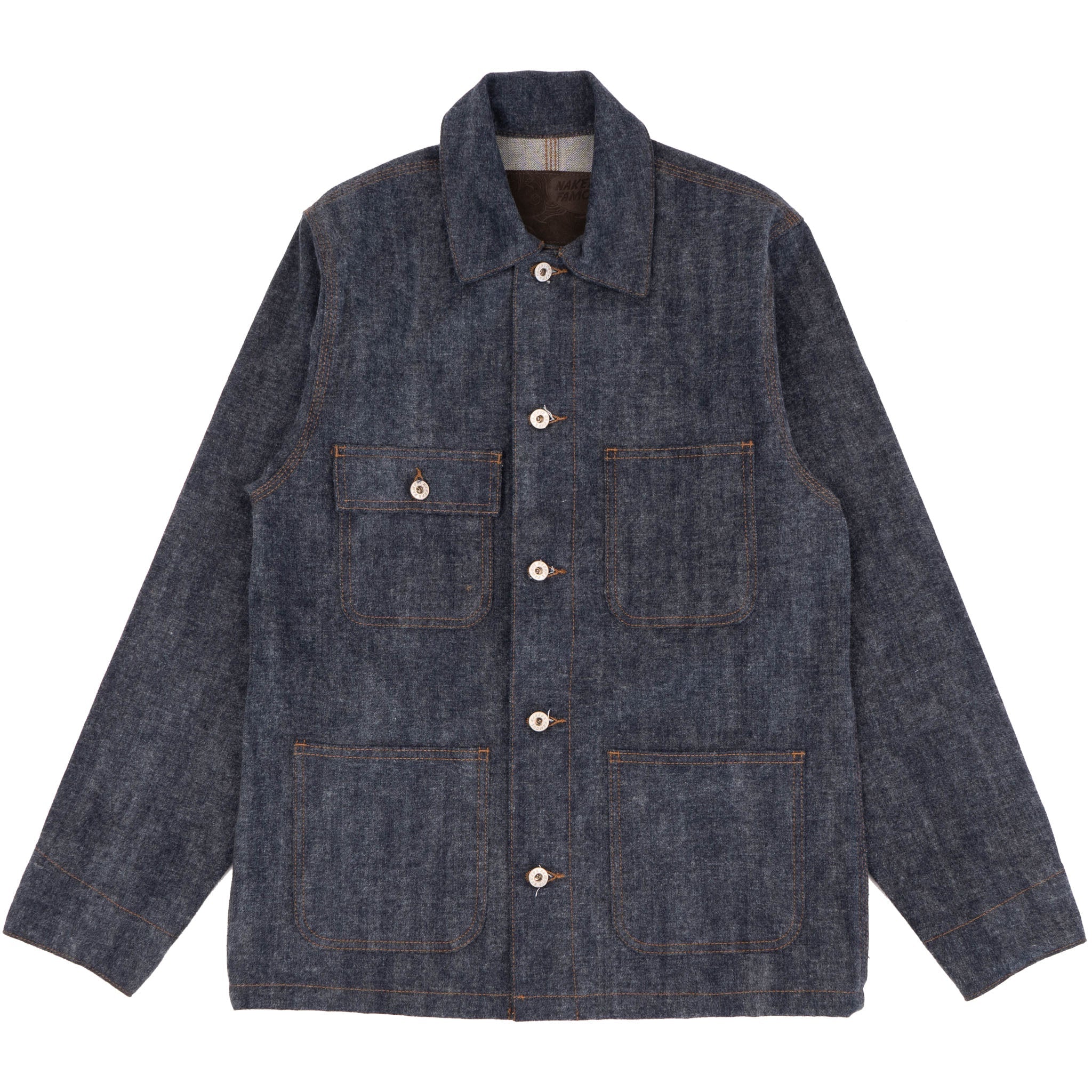 Chore Coat - Max Brush Selvedge - Indigo by Naked & Famous Denim