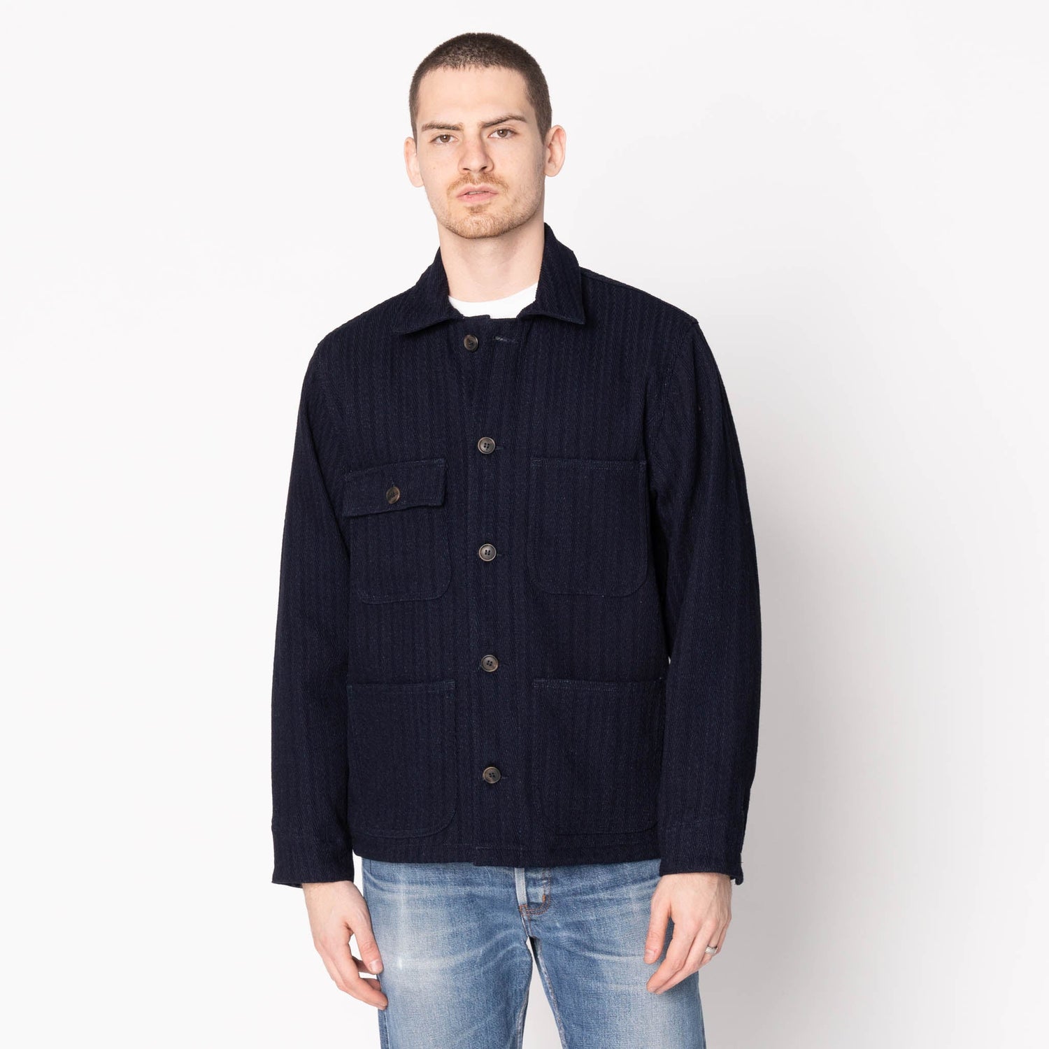 Chore Coat - Indigo Sugiaya by Naked & Famous Denim