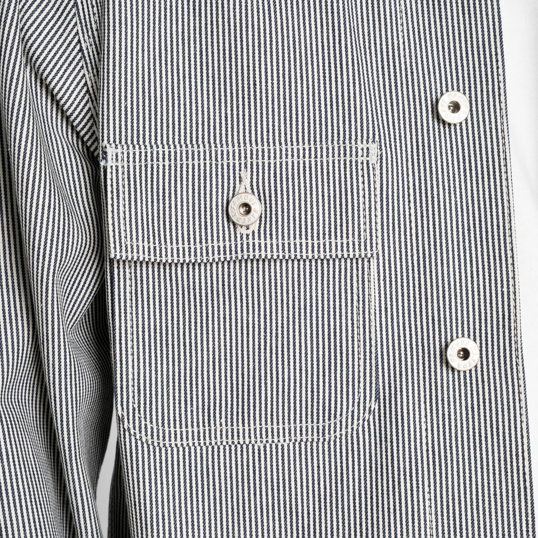 Chore Coat - Selvedge Hickory by Naked & Famous Denim