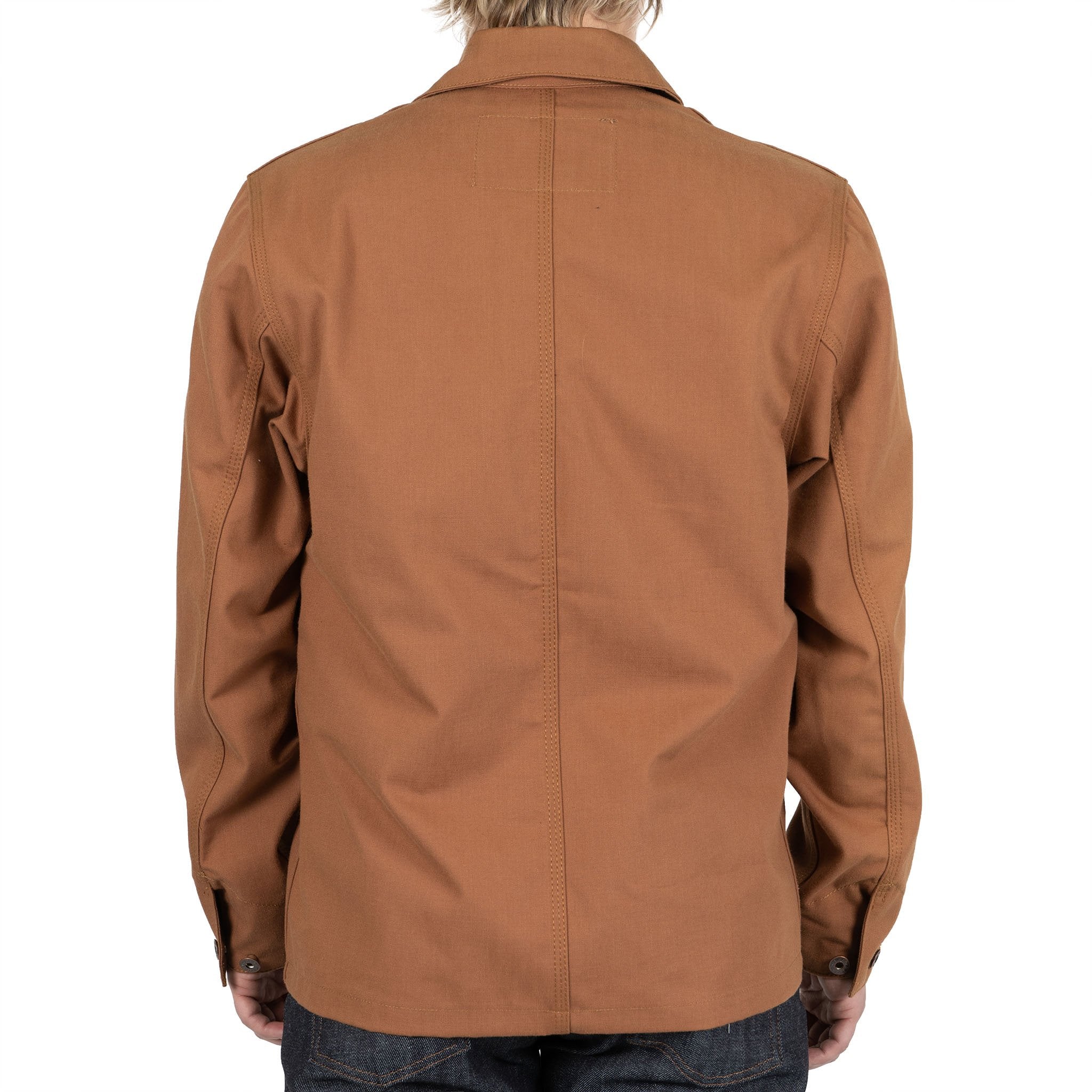 Chore Coat - Brick Canvas by Naked & Famous Denim