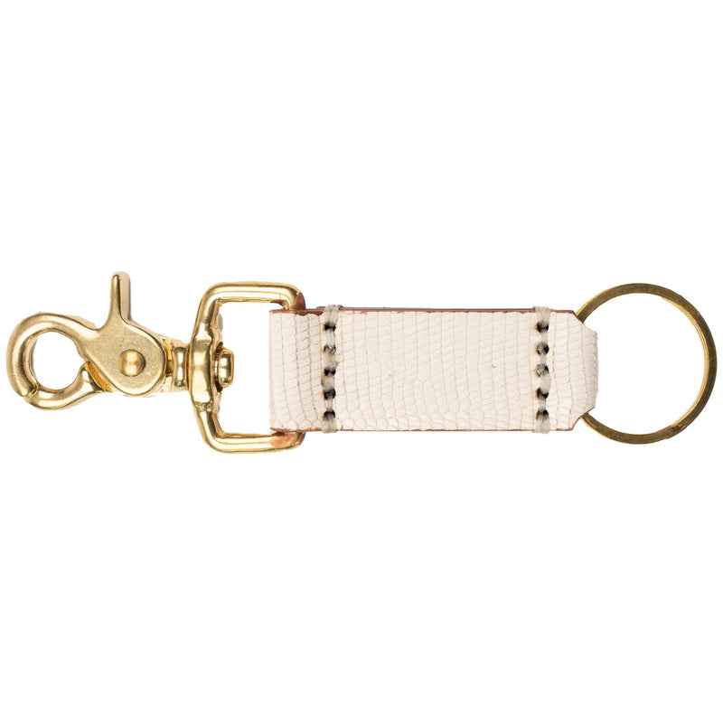 Keychain - Ivory Lizard | Naked & Famous Denim