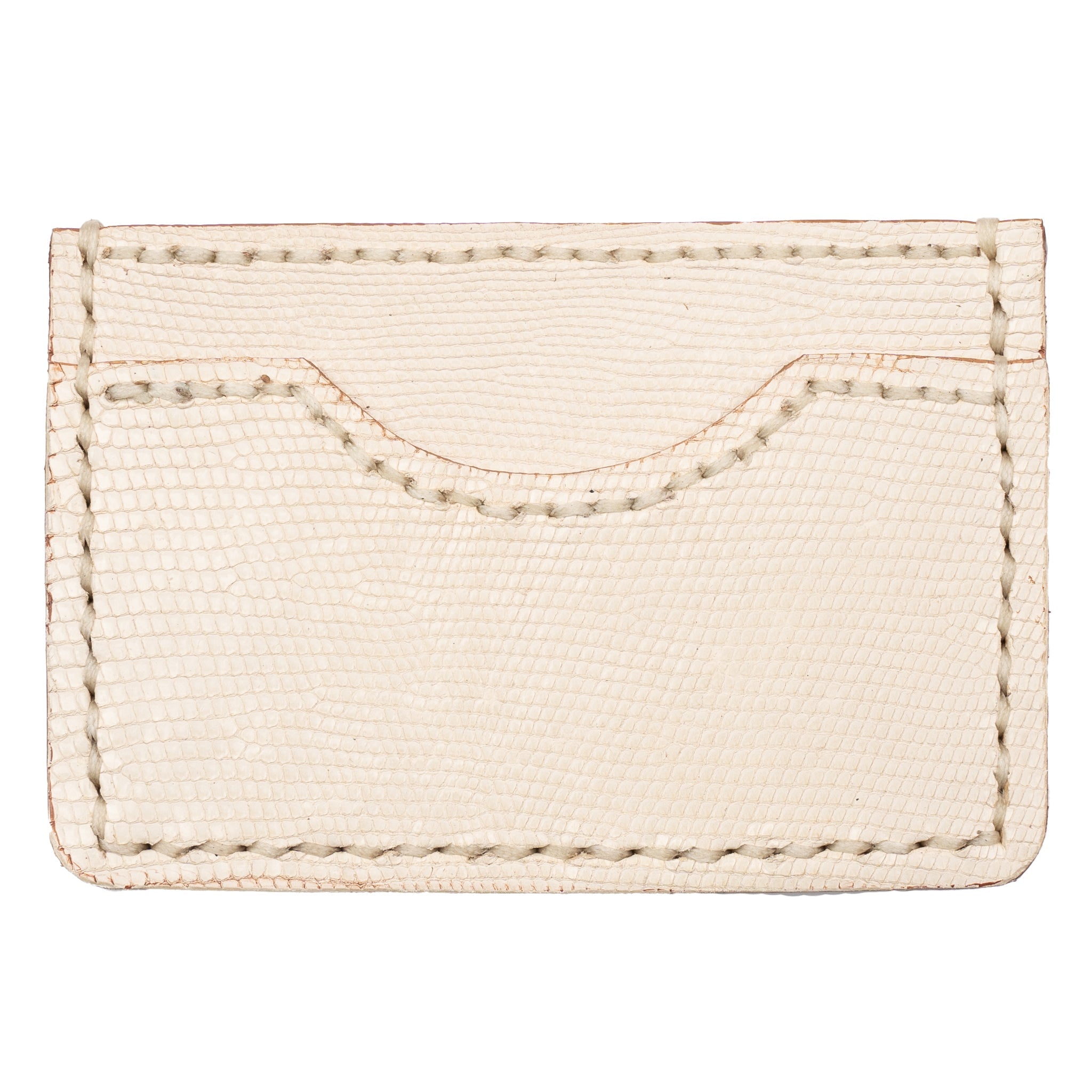 Card Case - Ivory Lizard by Naked & Famous Denim