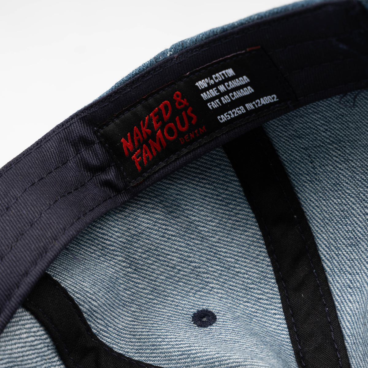 New Selvedge Denim Dad Hats, Made in Canada
