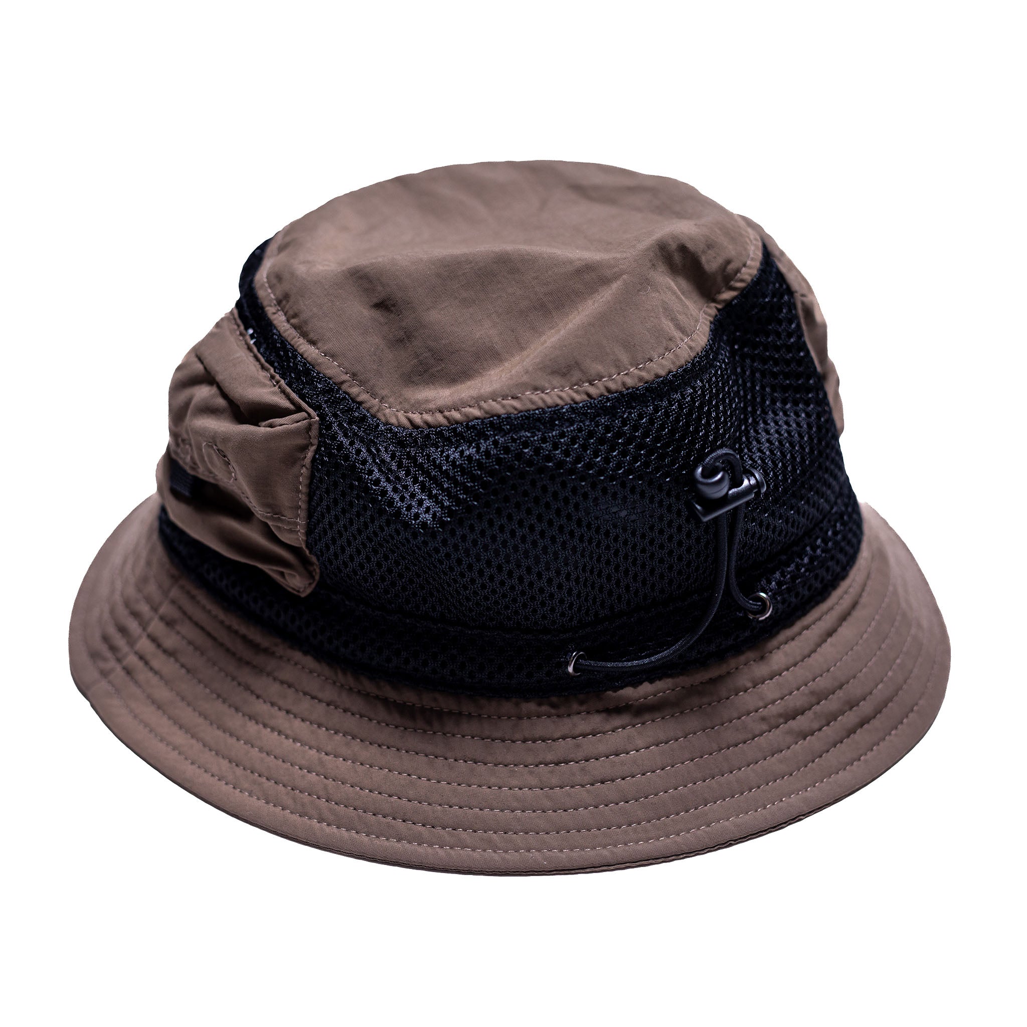 Recycled Nylon Bucket Hat - Olive by Raised by Wolves