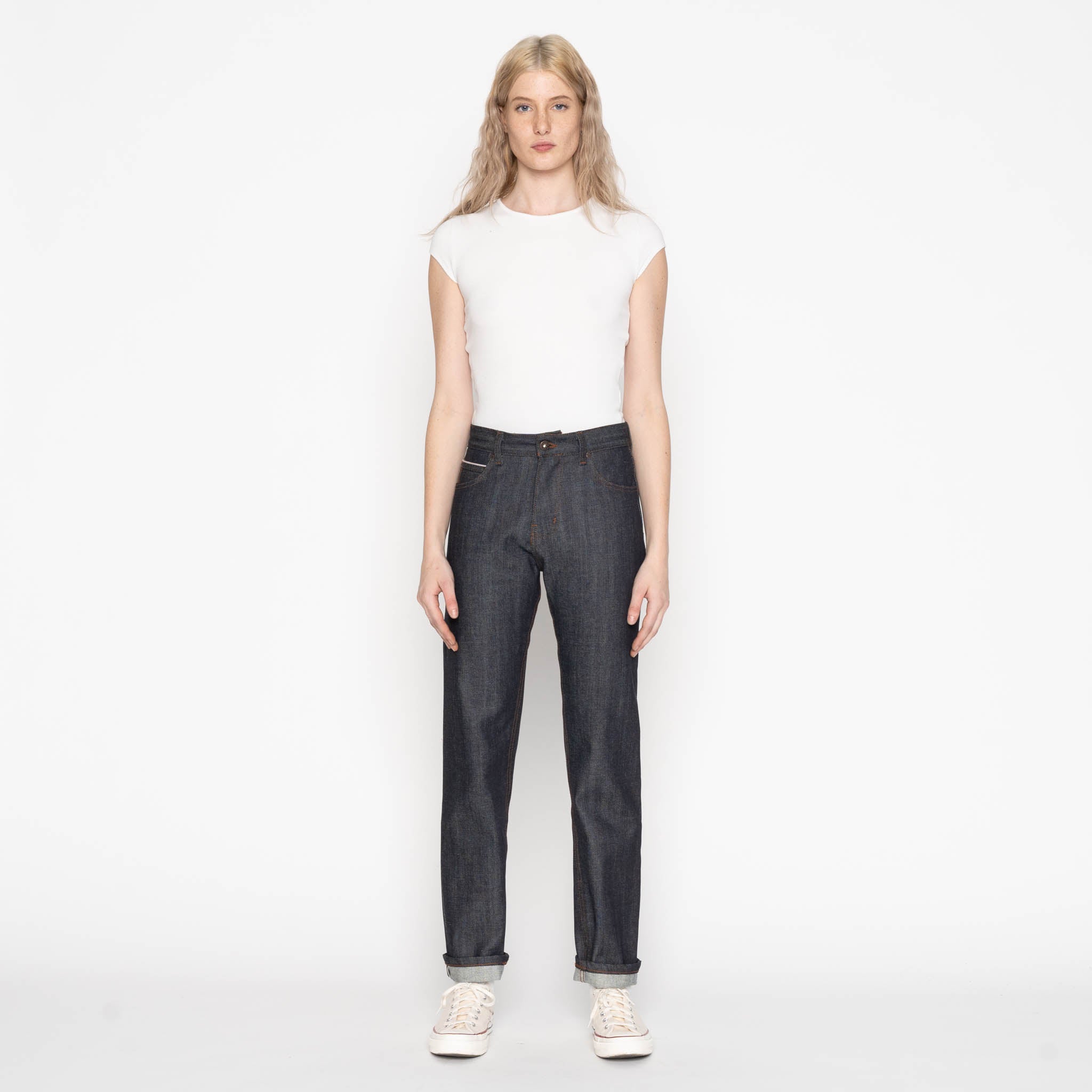 Super Girl - Stretch Selvedge - Indigo by Naked & Famous Denim