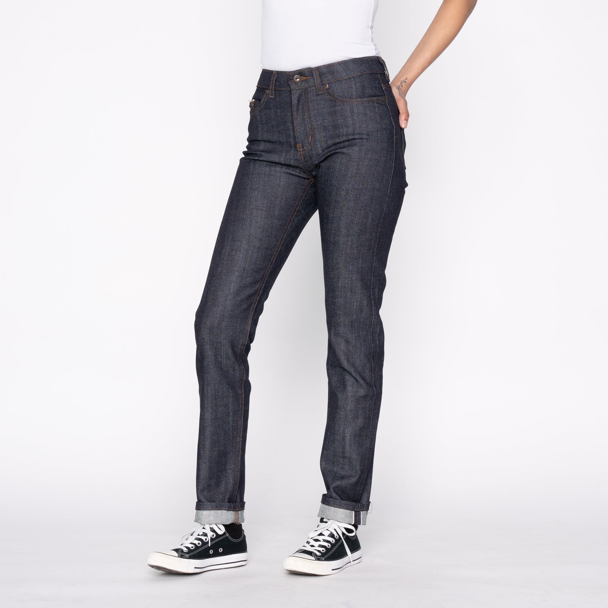 High Skinny - Stretch Selvedge Raw by Naked & Famous Denim