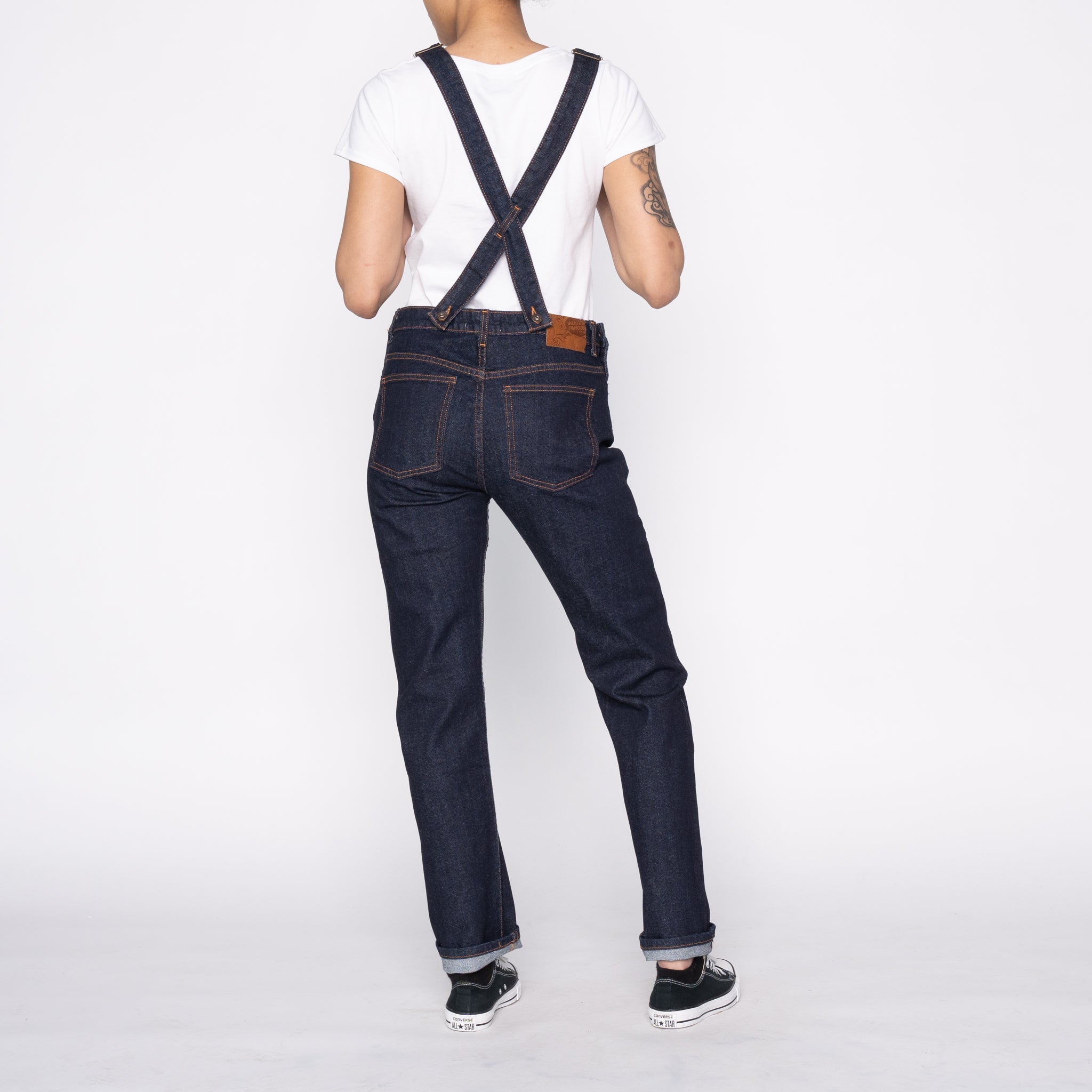 Women's - Overalls - 11oz Stretch Selvedge by Naked & Famous Denim