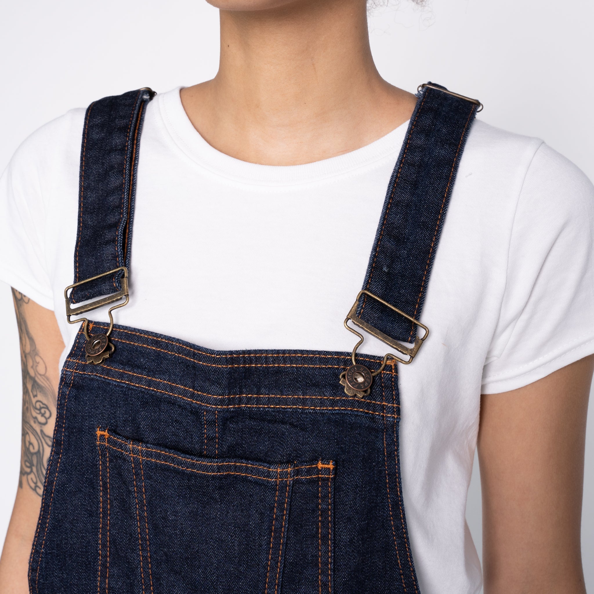 Women's - Overalls - 11oz Stretch Selvedge by Naked & Famous Denim