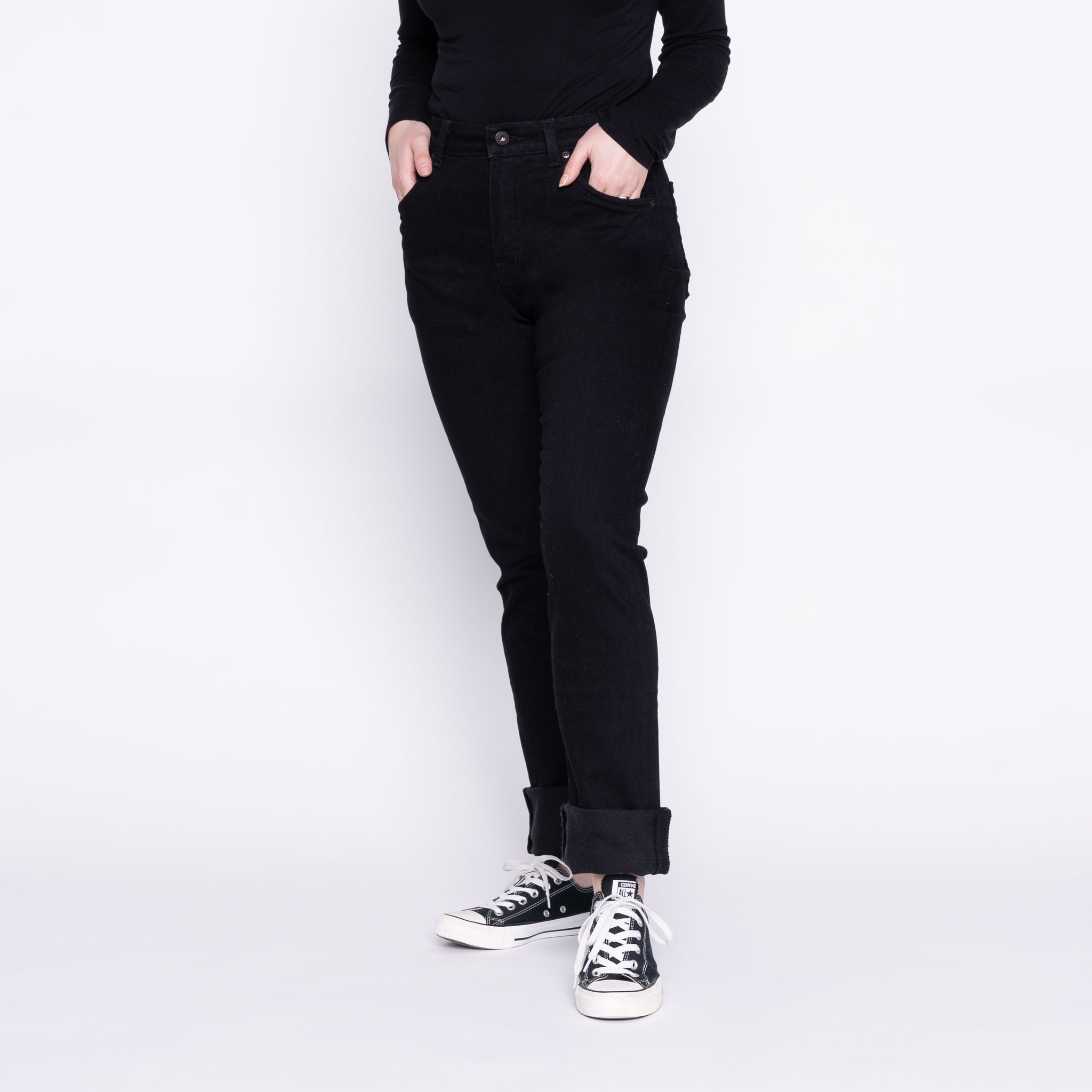 Arrow - All Black Comfort Stretch by Naked & Famous Denim