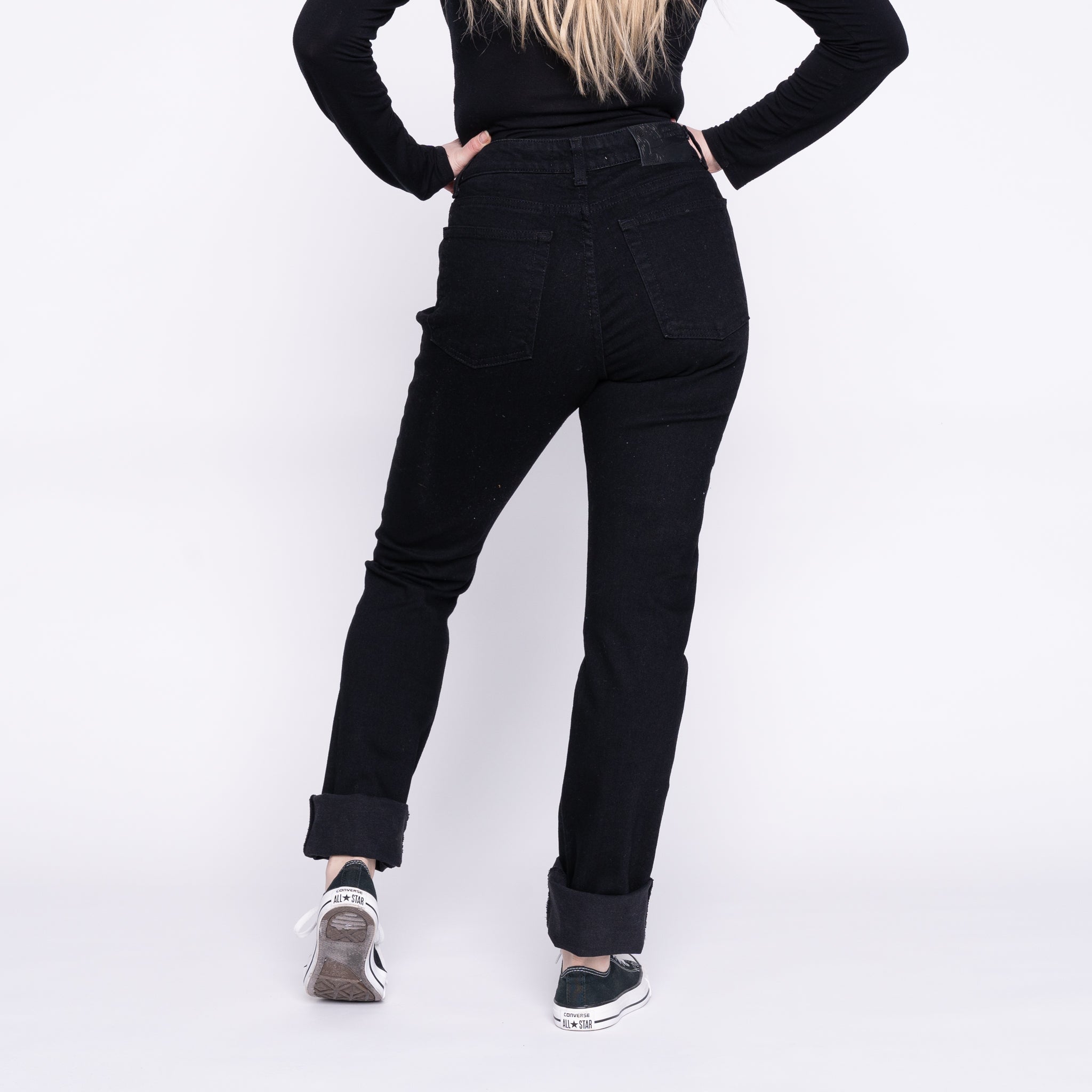 Arrow - All Black Comfort Stretch by Naked & Famous Denim