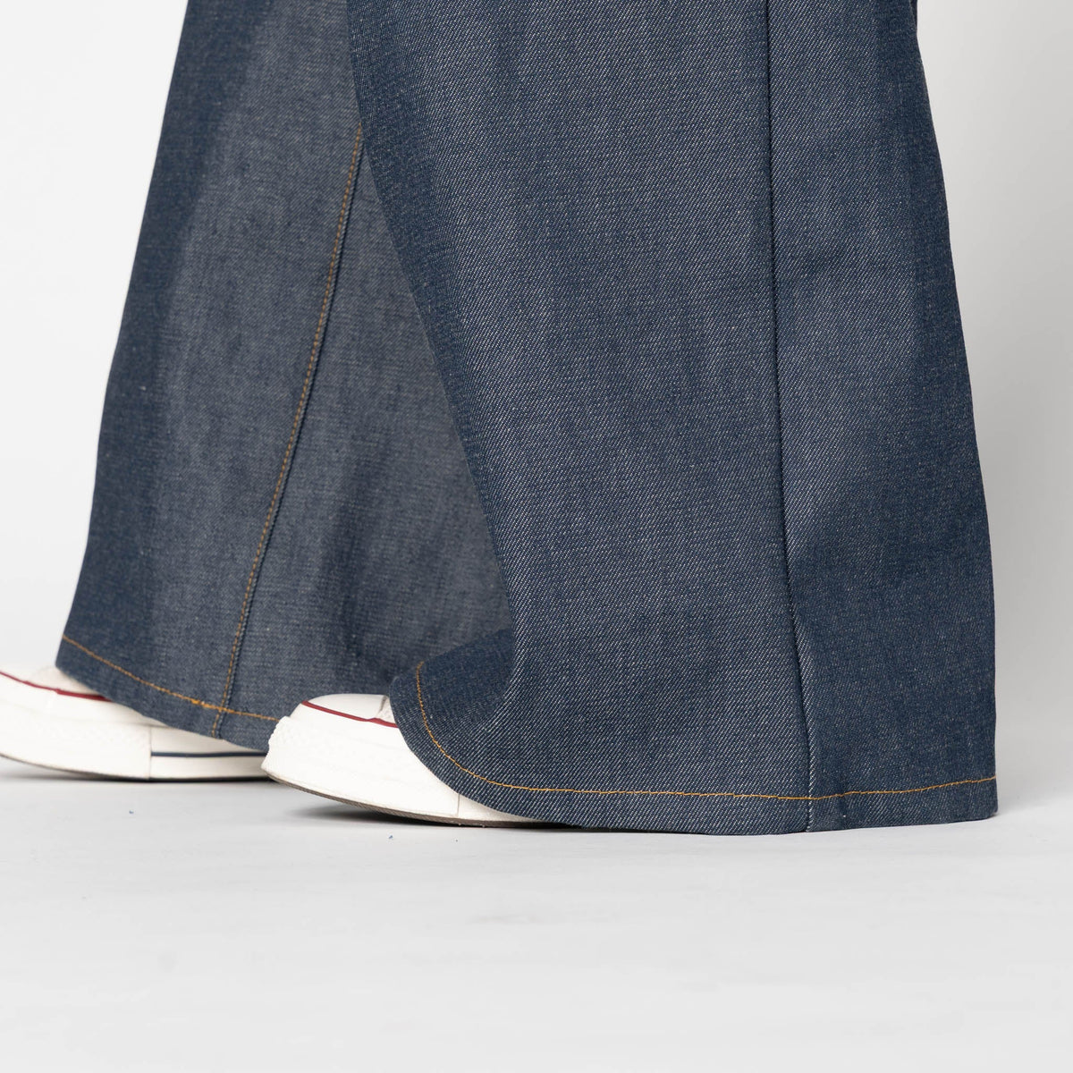 Pantalon large - Indigo naturel - Indigo