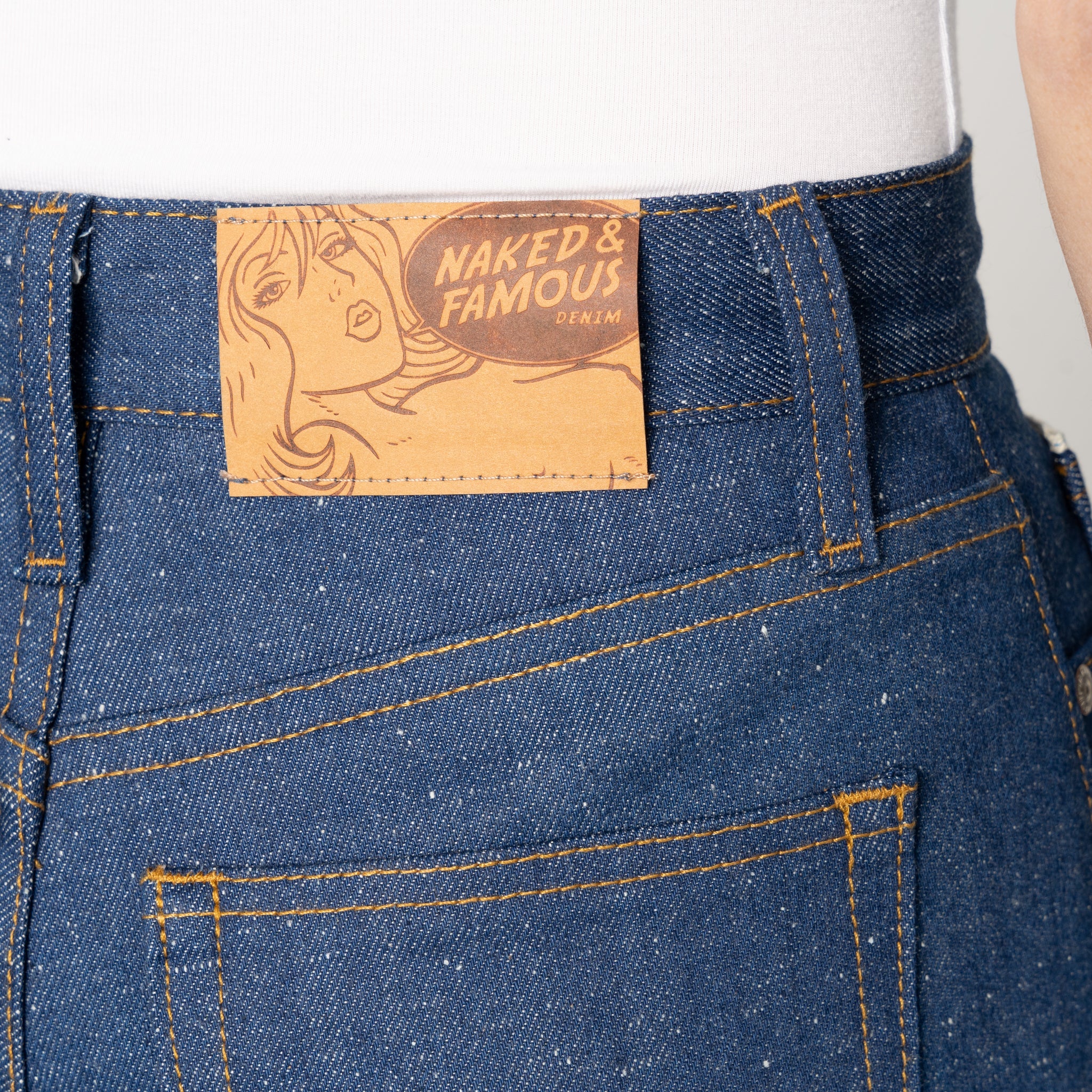 Super Girl - Workforce Selvedge by Naked & Famous Denim