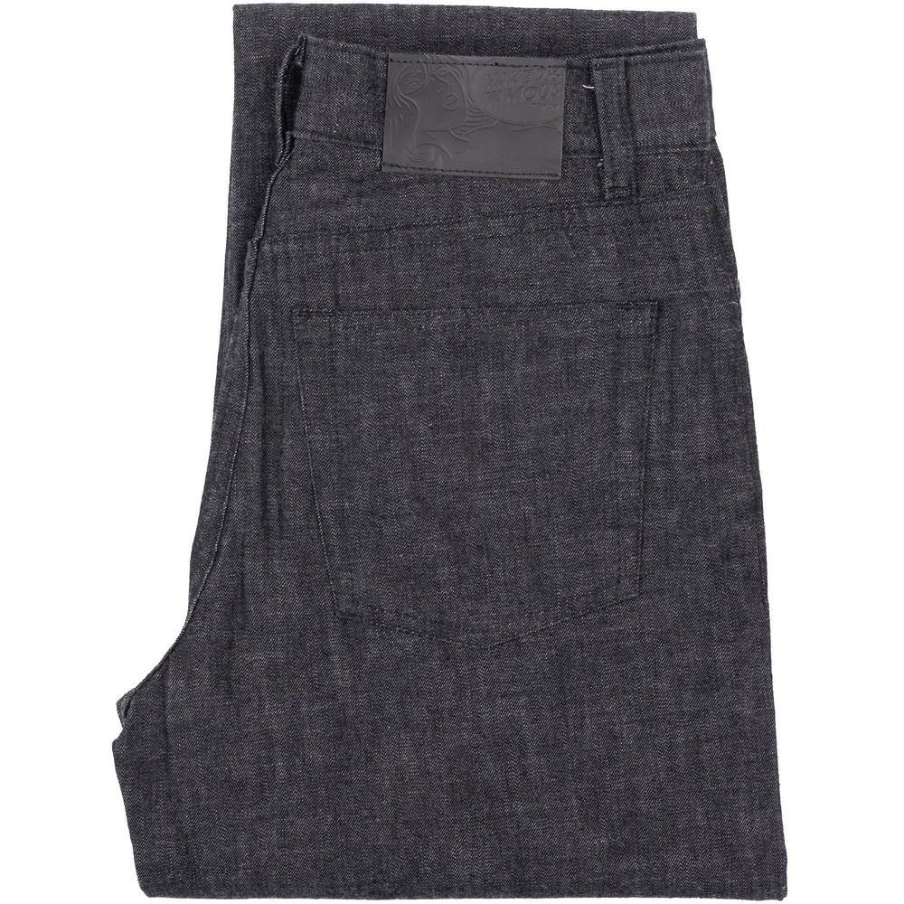 Bestie - Black Lightweight Denim - Black by Naked & Famous Denim