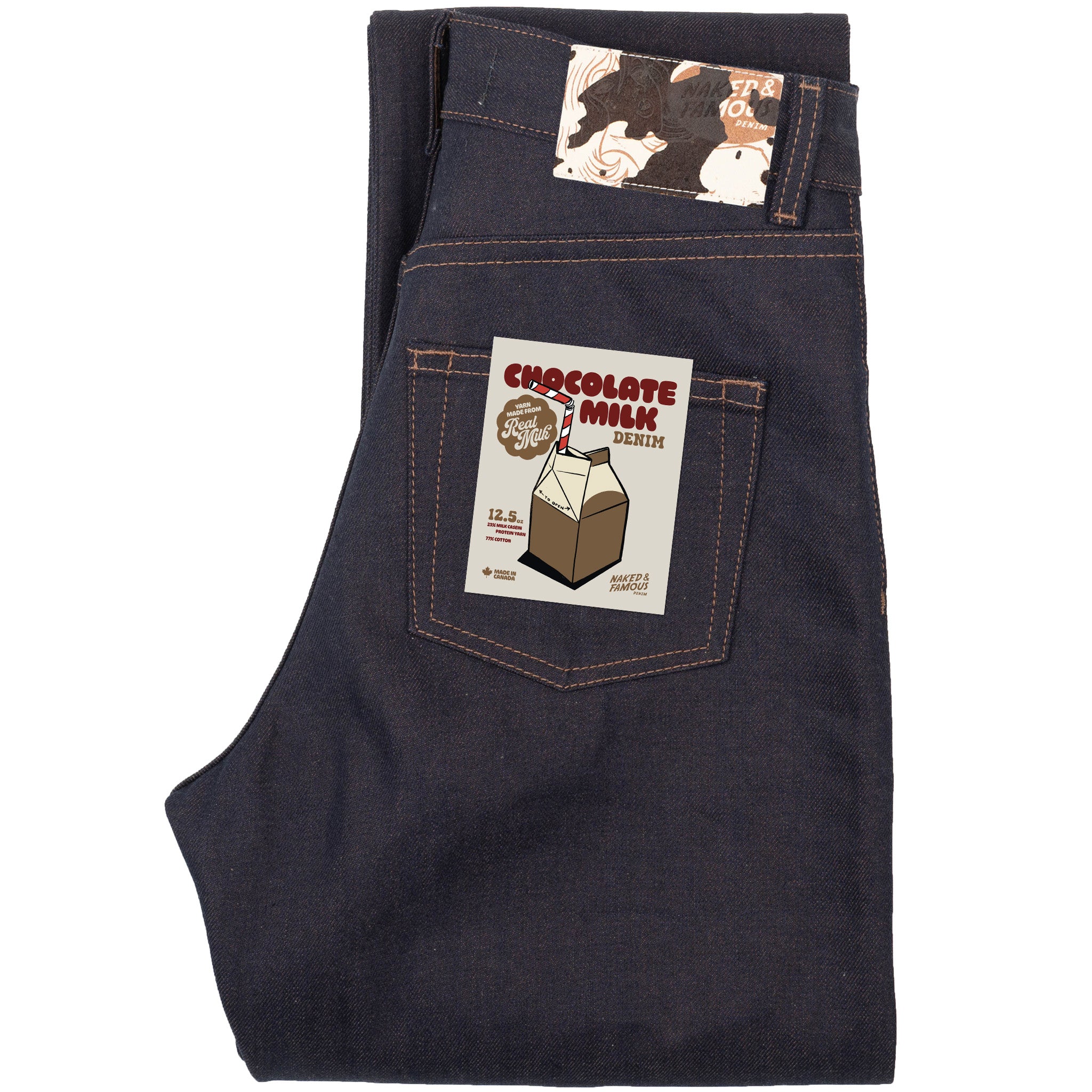 Super Girl - Chocolate Milk Selvedge by Naked & Famous Denim