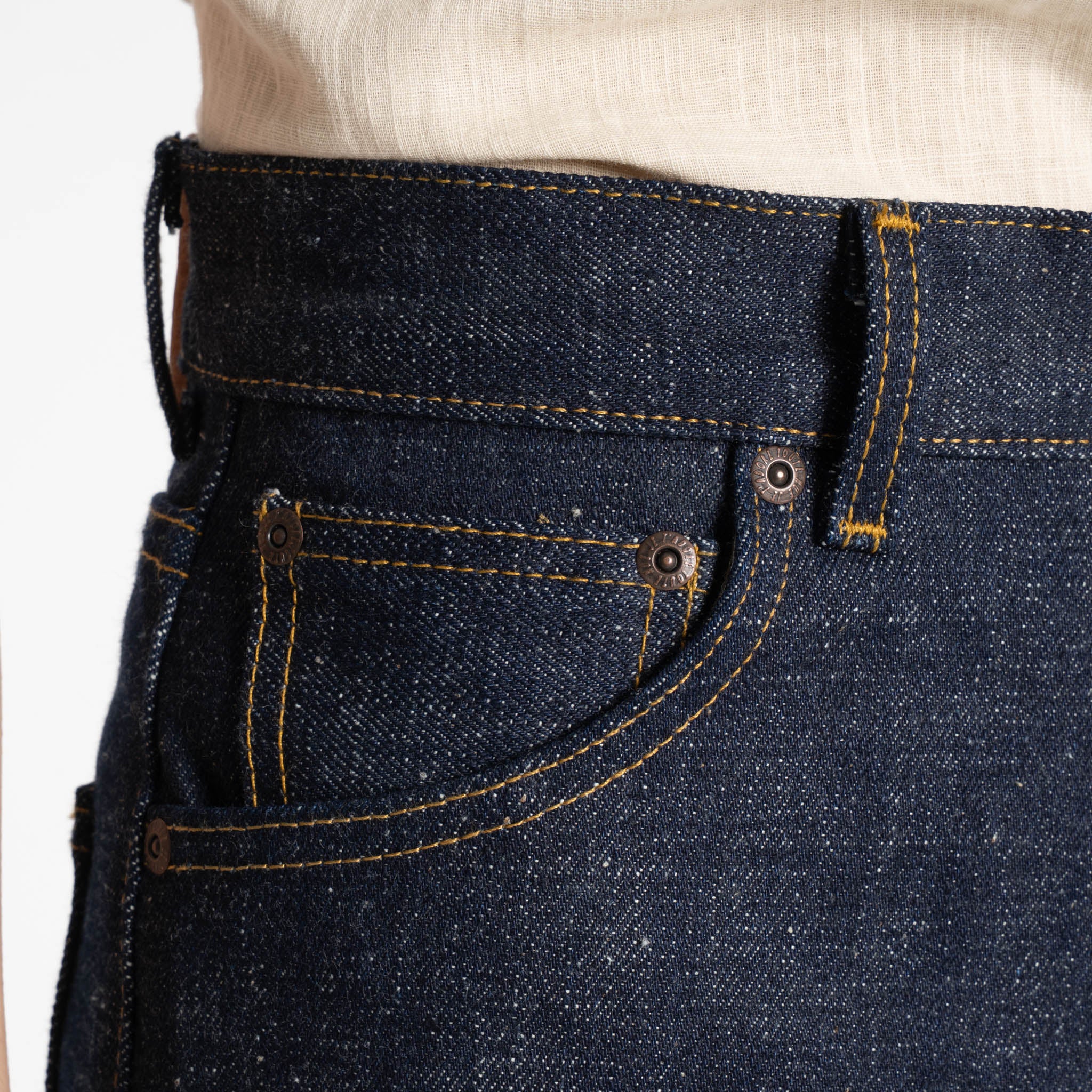True Girl - Brawler Selvedge - Indigo by Naked & Famous Denim