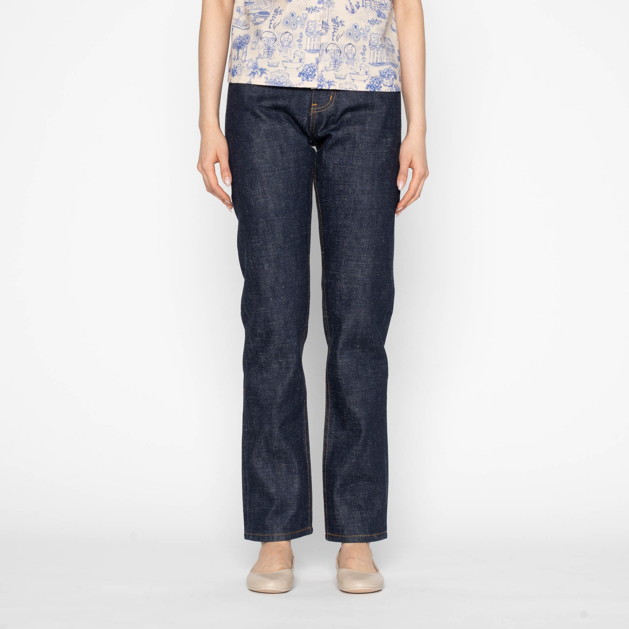 Super Girl - Brawler Selvedge - Indigo by Naked & Famous Denim