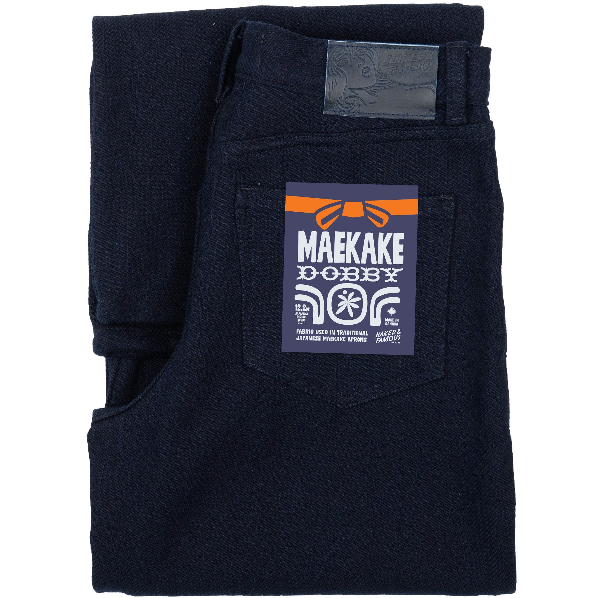 Maudie - Maekake Dobby - Indigo by Naked & Famous Denim