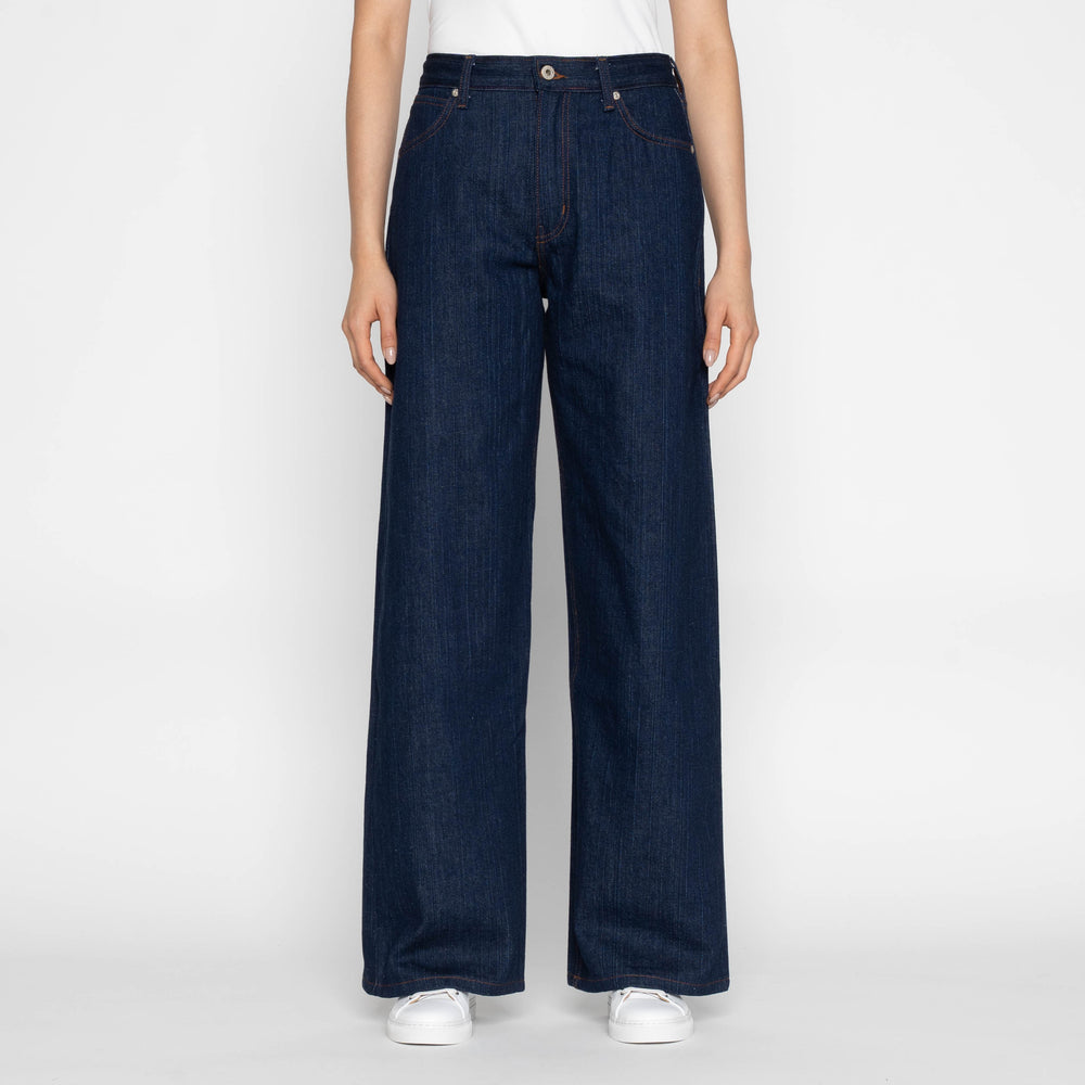 Wide Wild West - Vertical Slub Denim by Naked & Famous Denim