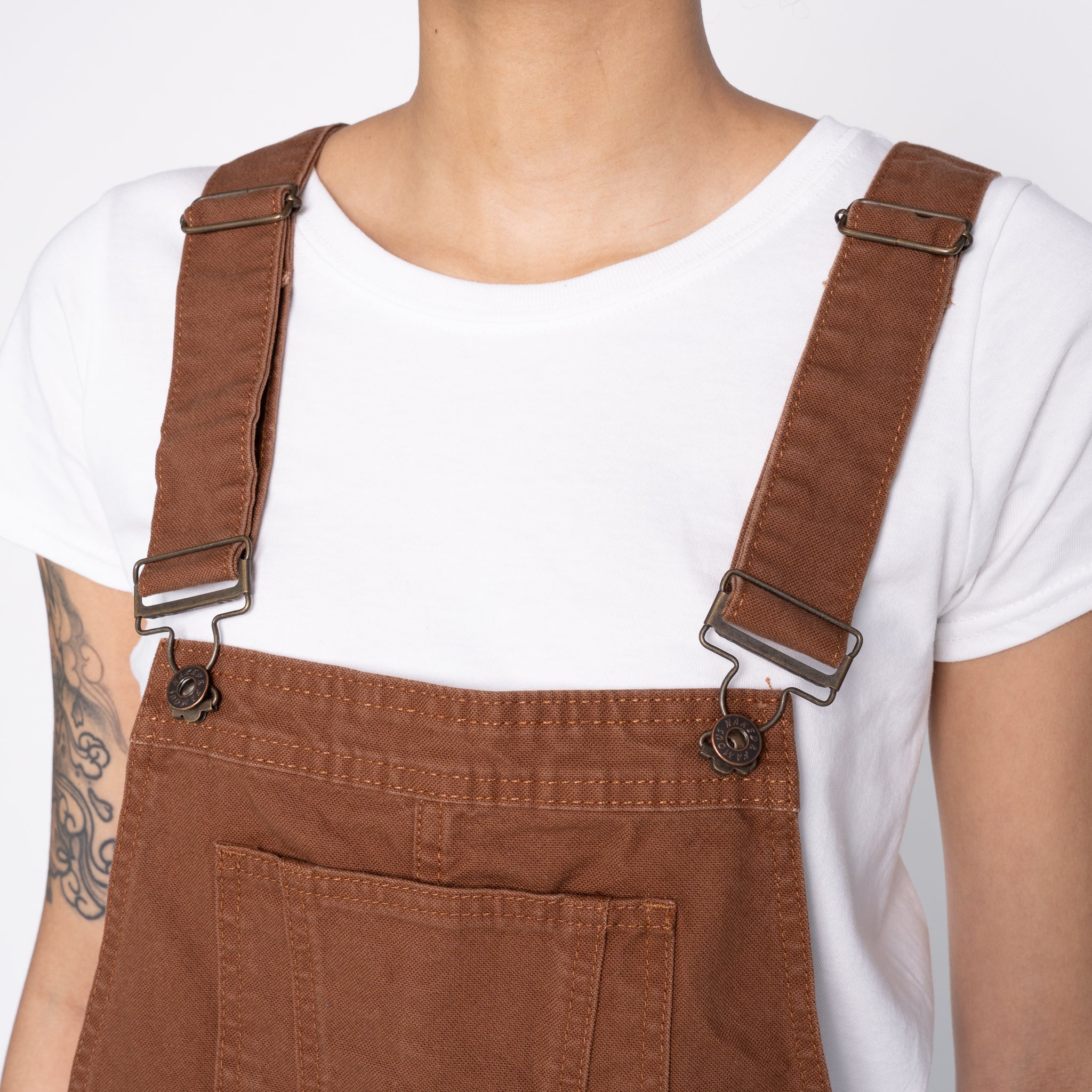 Overalls - Brick Canvas by Naked & Famous Denim