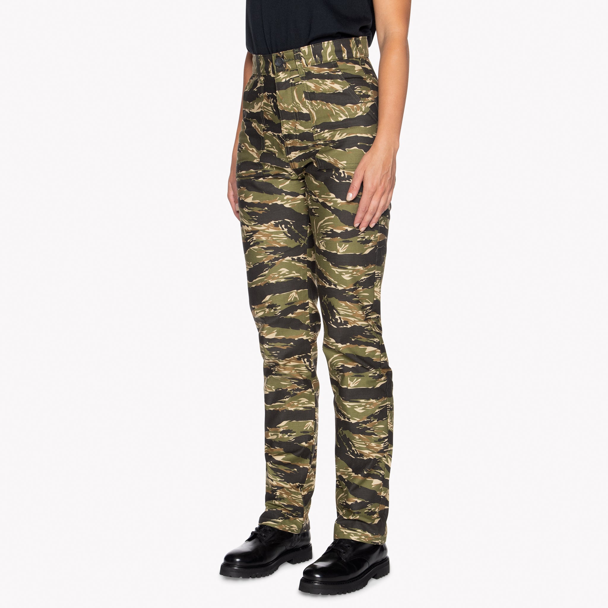 Fatigue Pant - Tiger Camo by Naked & Famous Denim