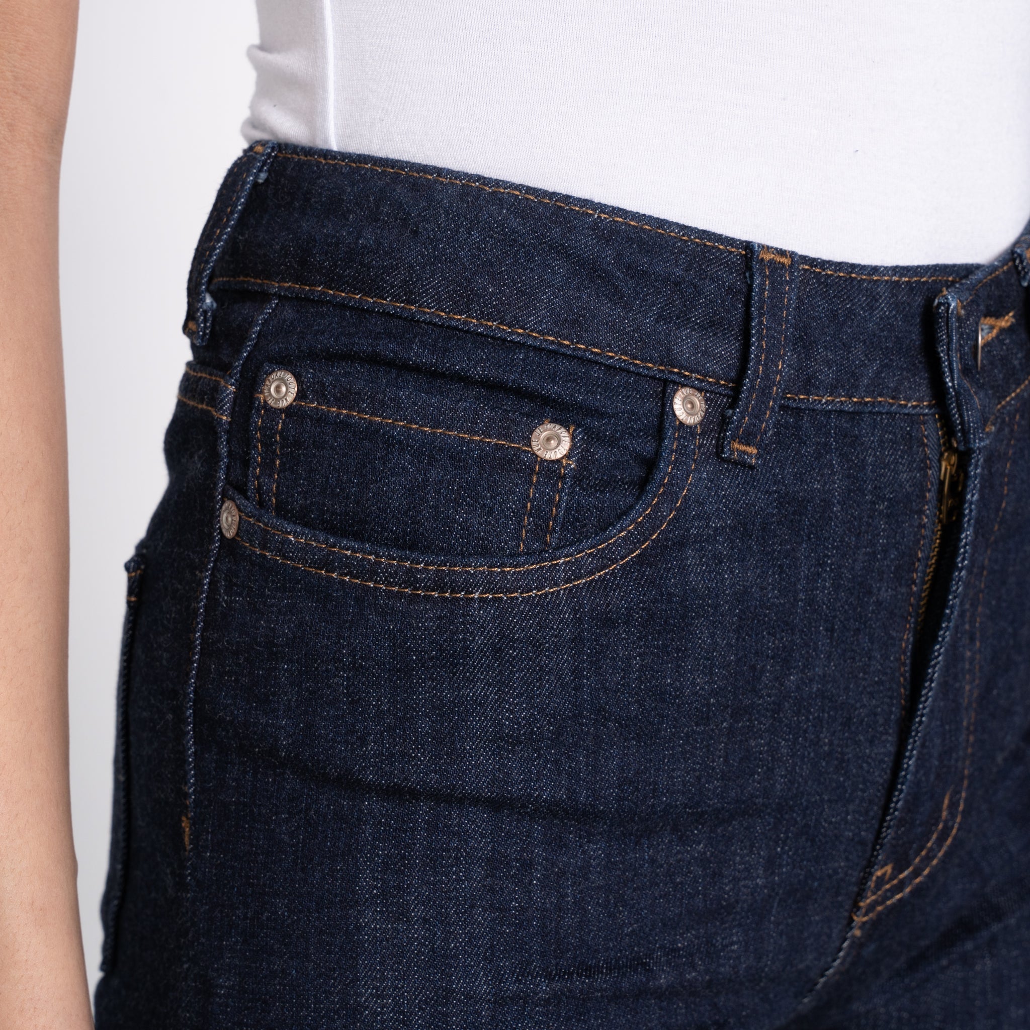 Women's - High Skinny - Cashmere Blend Stretch Denim by Naked & Famous Denim