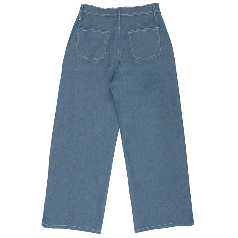 Maudie - Antique Blue Denim Stretch - Antique Blue