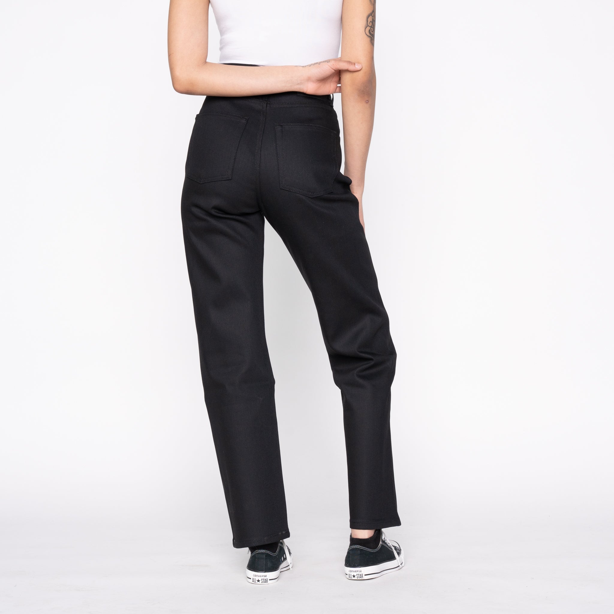 Women's - The Classic - Black Cobra Stretch Selvedge by Naked & Famous Denim