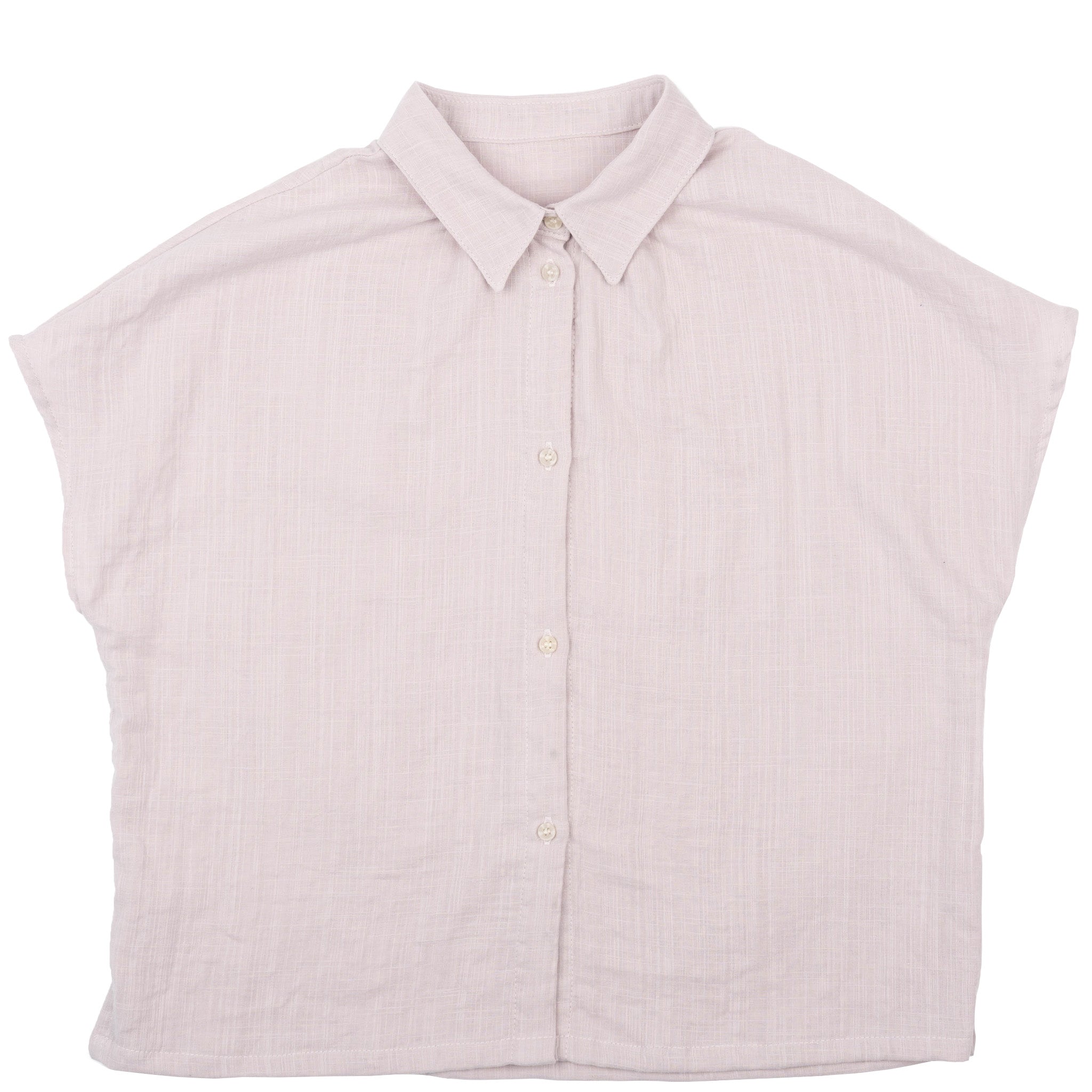 Billie Shirt - Double Weave Gauze - Lavender by Naked & Famous Denim