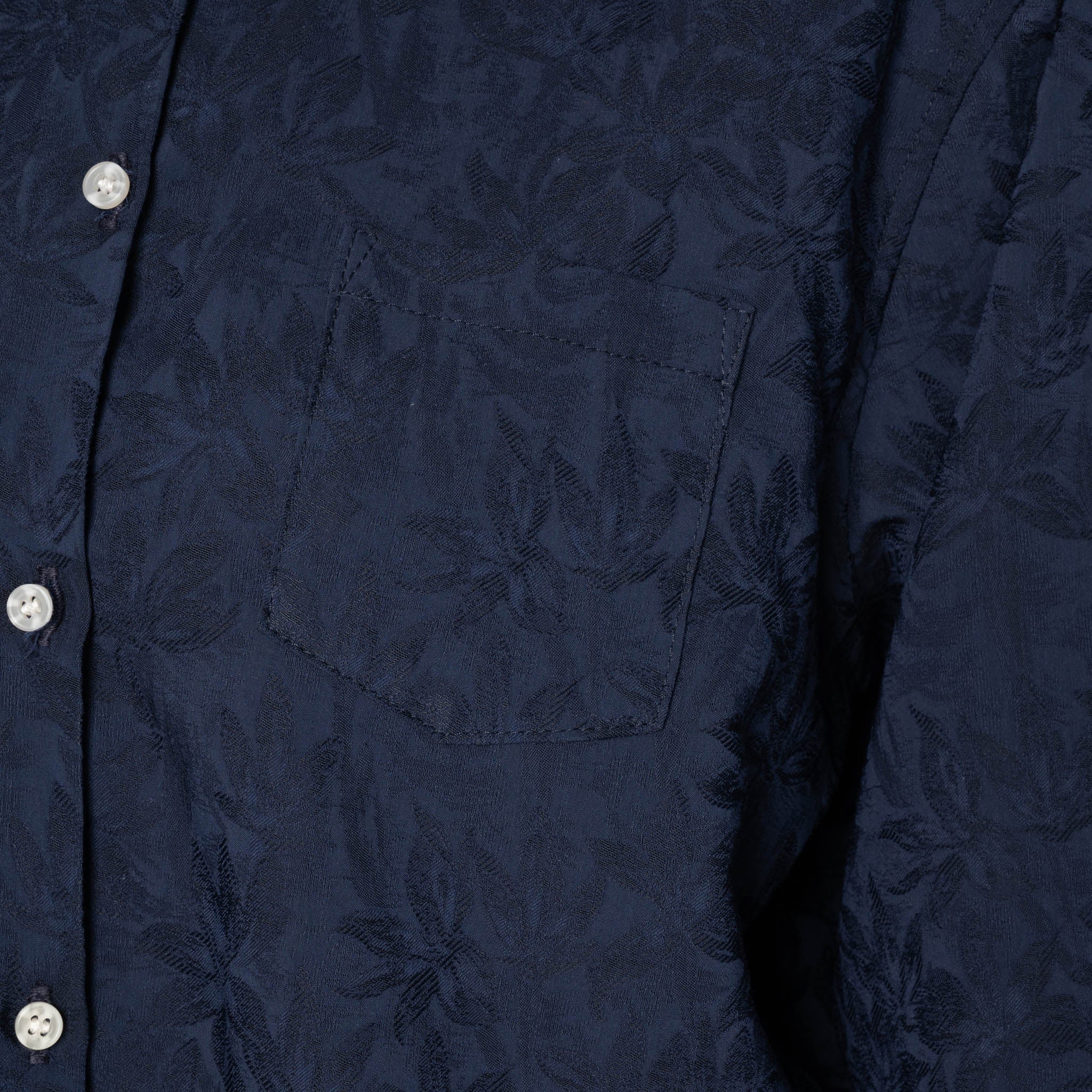 Judy - Jungle Jacquard- Navy by Naked & Famous Denim