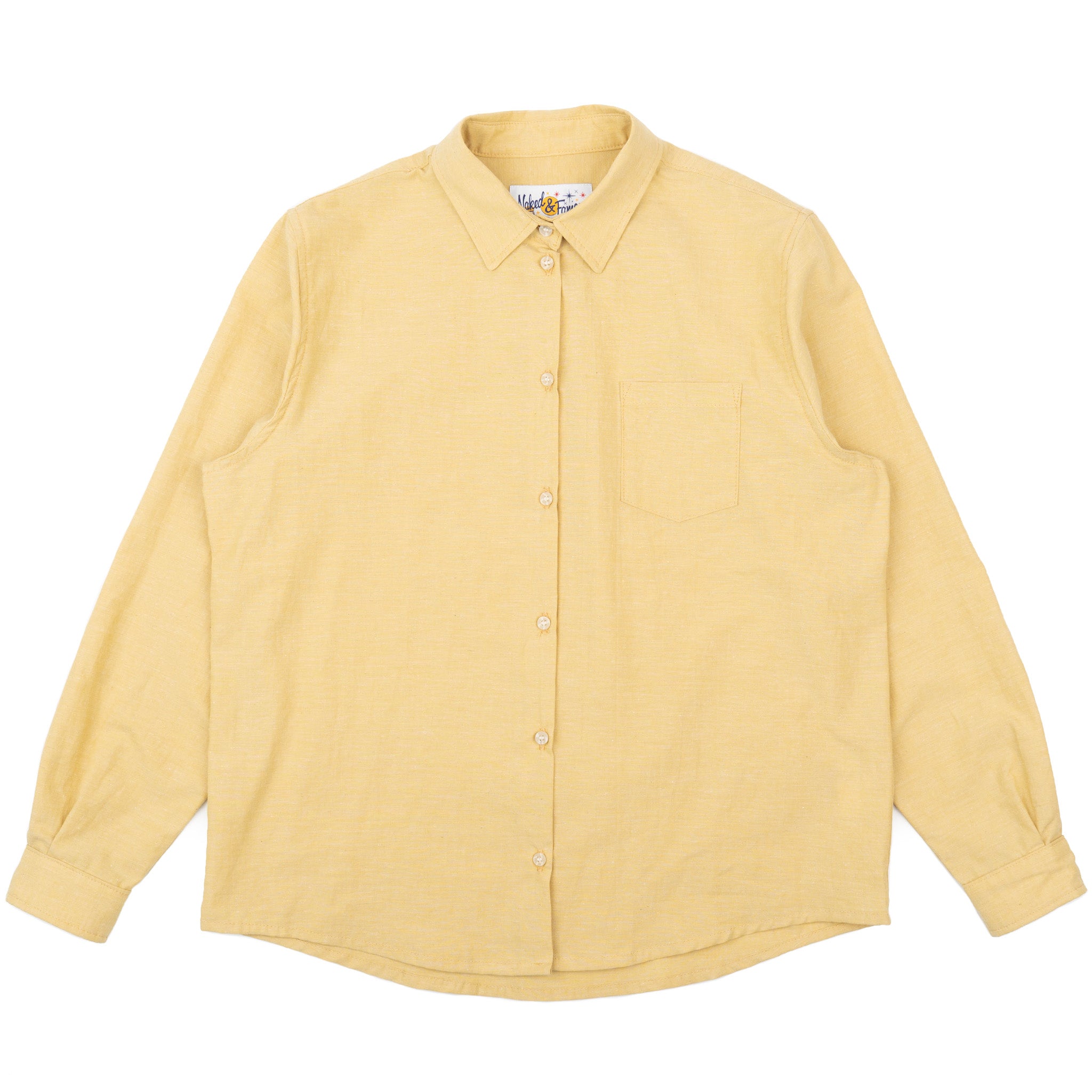 Judy - Selvedge Chambray - Yellow by Naked & Famous Denim