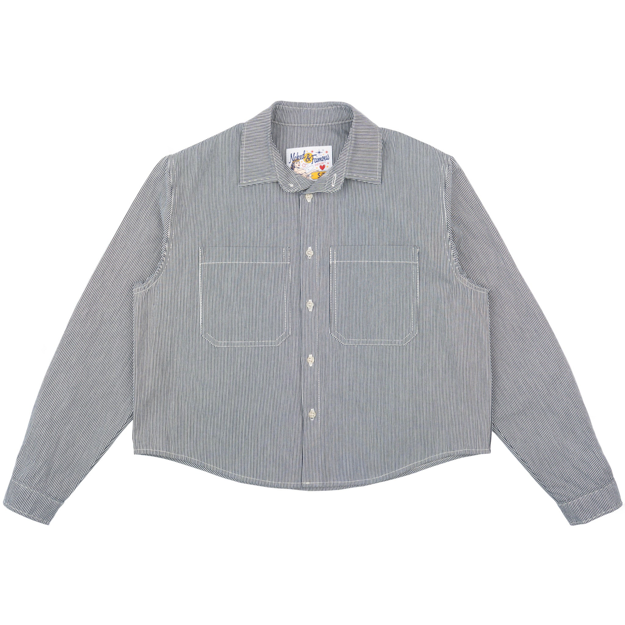 Princeton Shirt - Organic Hickory - Indigo by Naked & Famous Denim