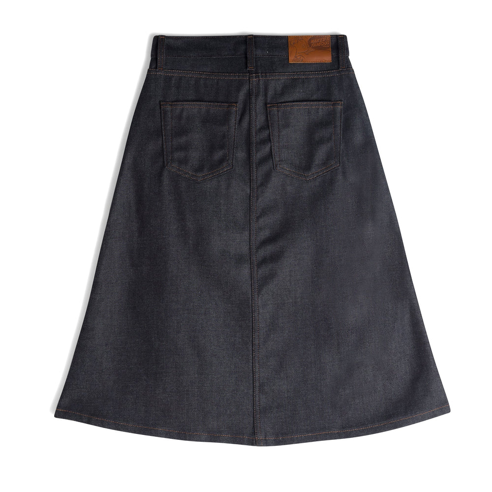 Denim Skirt - Dark Indigo by Naked & Famous Denim