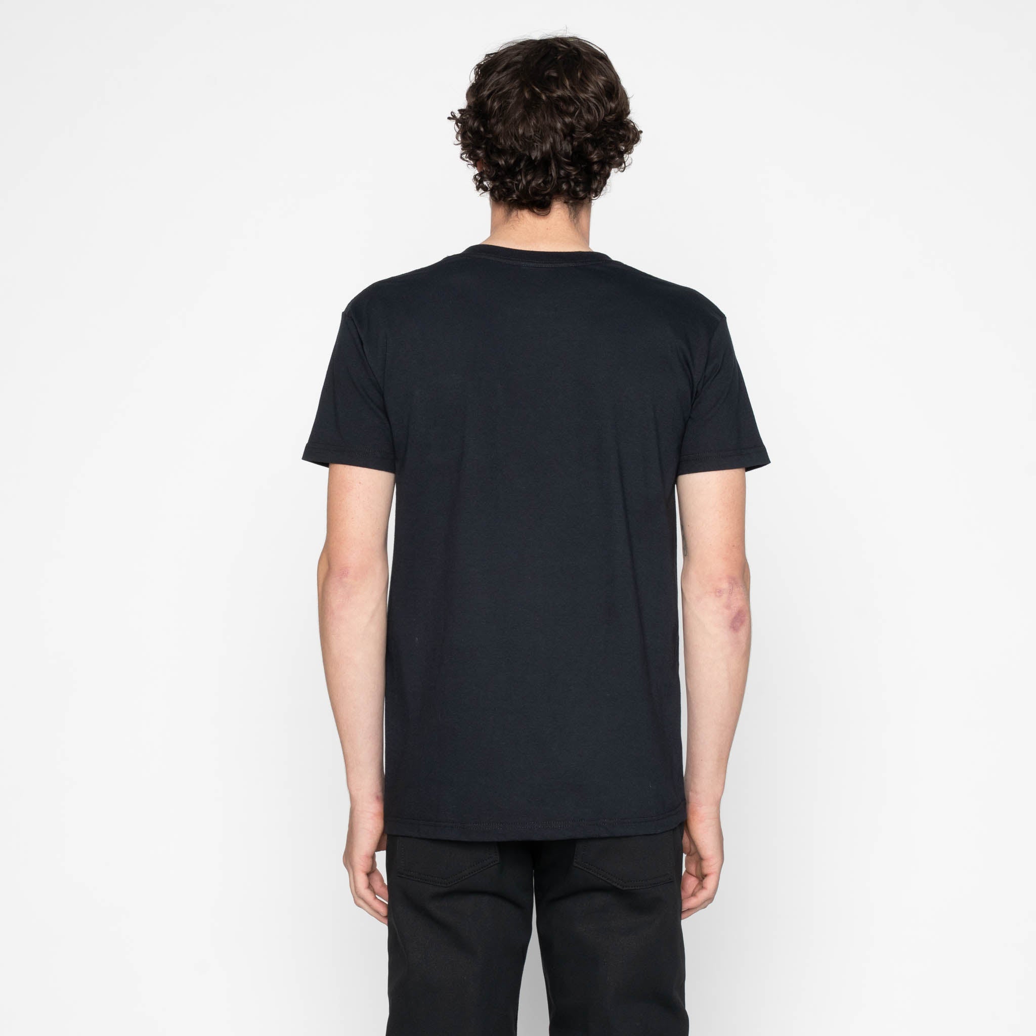 Pocket Tee - Black + Dobby Bands - Black