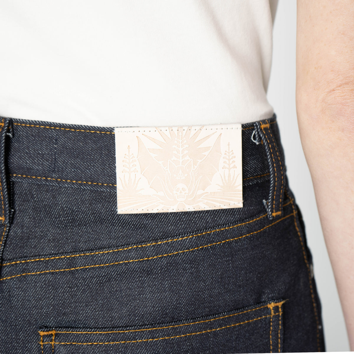 Strong Girl - Dia De Los Muertos Selvedge
