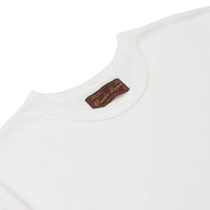 Crewneck T-shirt - Ultimate Pima Tsuriami - White by Wonder Looper