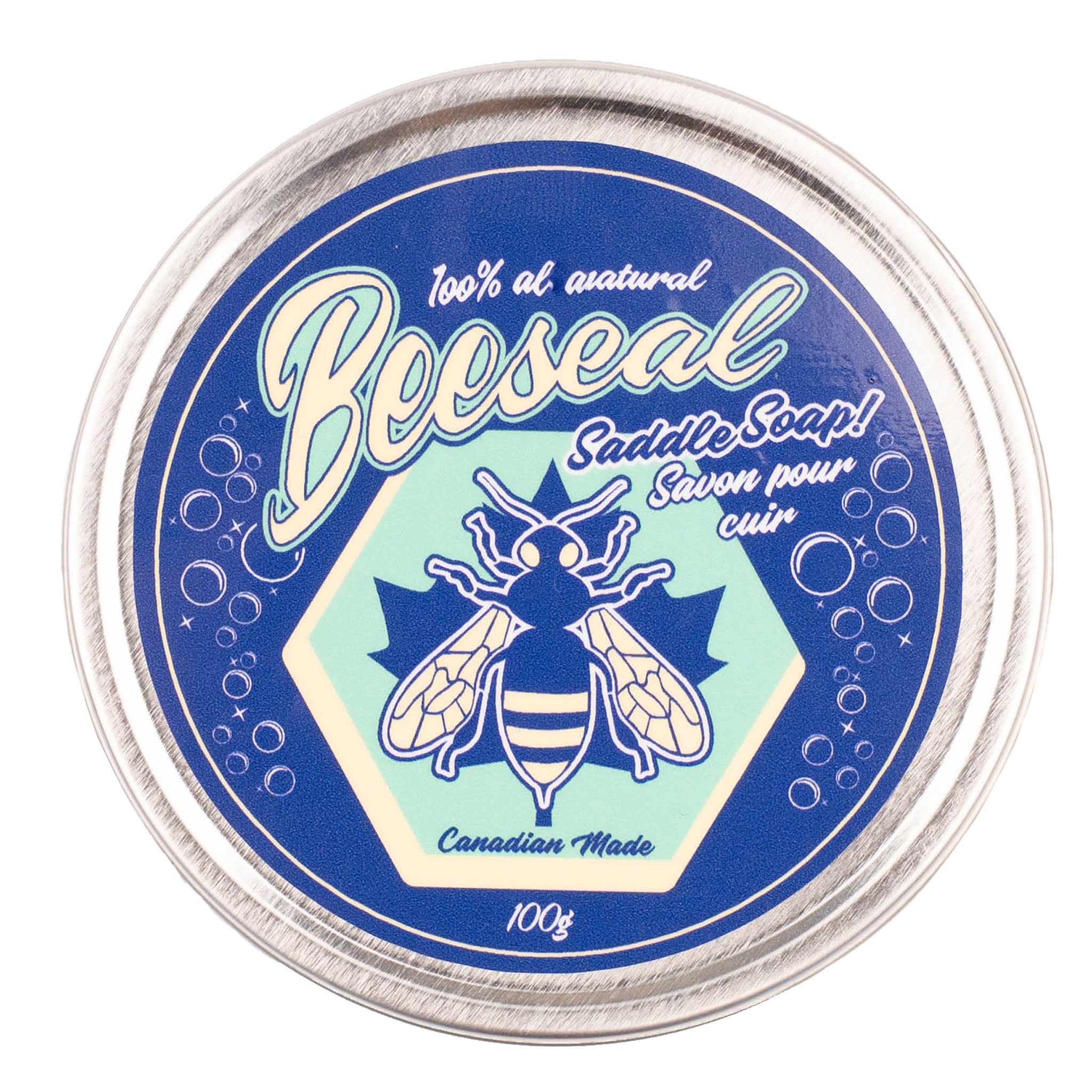 Canadian Beeseal Saddle Soap - 100 Grams by Canadian Beeseal