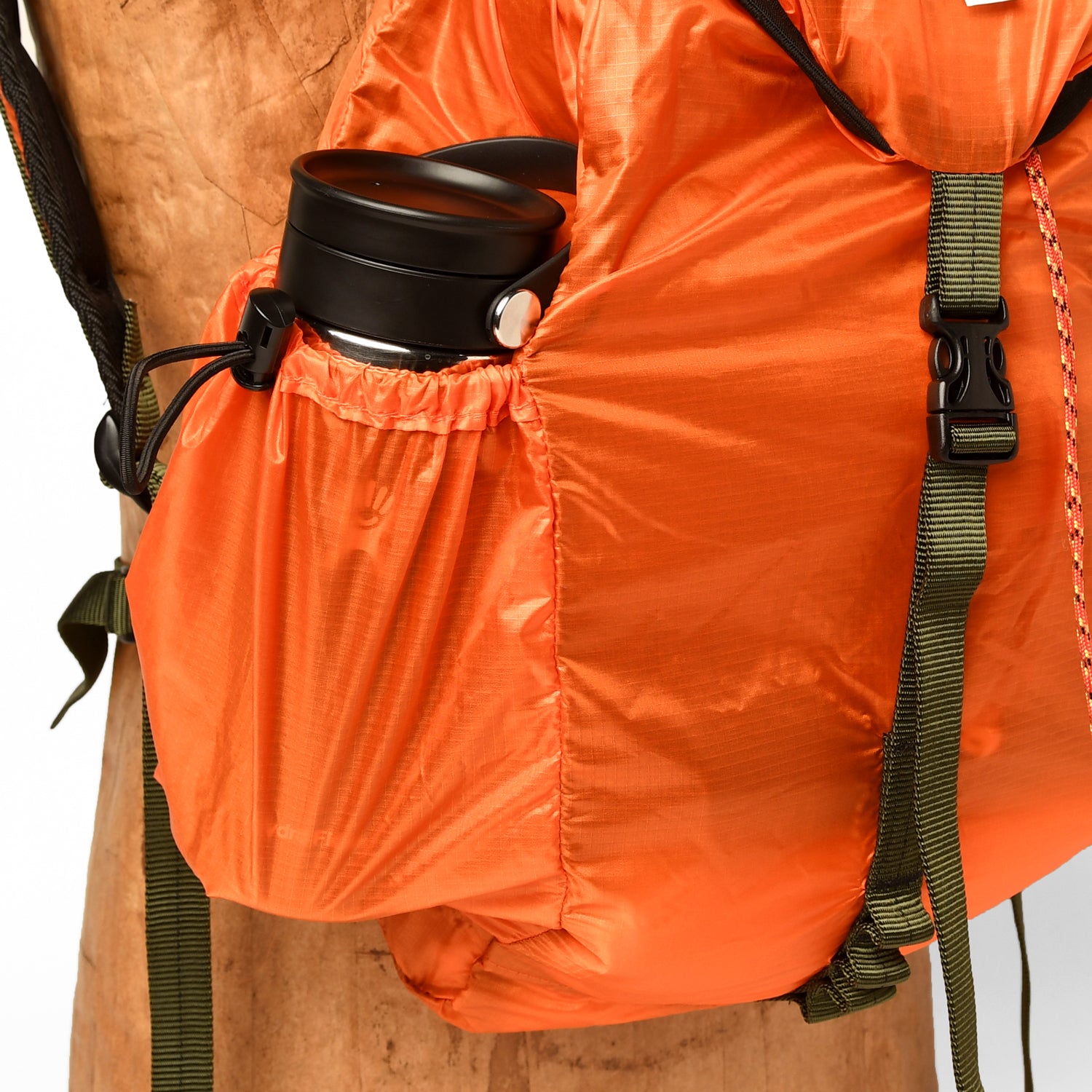 Packable Back Pack - 1.1oz Parachute Nylon Orange by Epperson Mountaineering