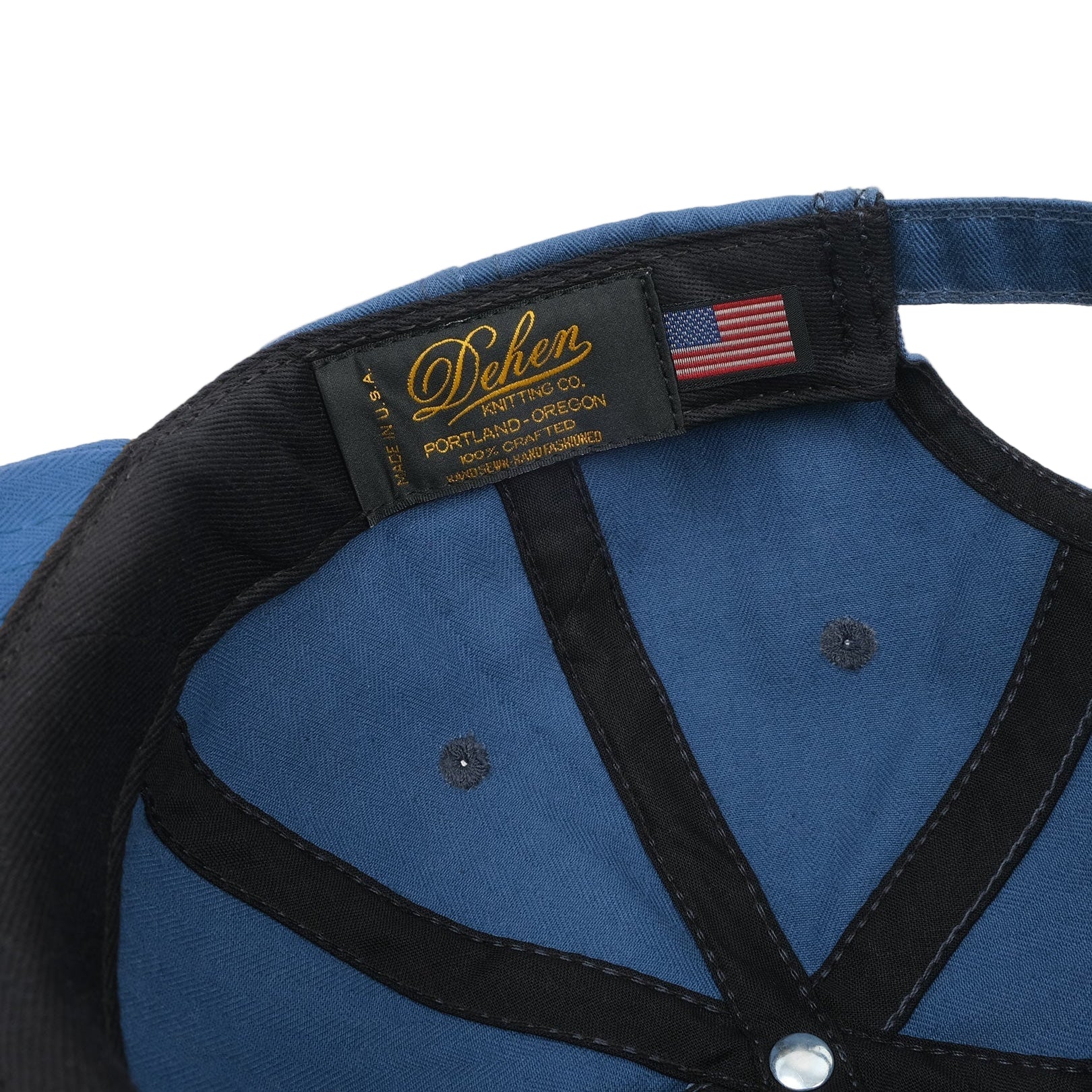 Baseball Hat - Dry Wax - Blue by Dehen 1920