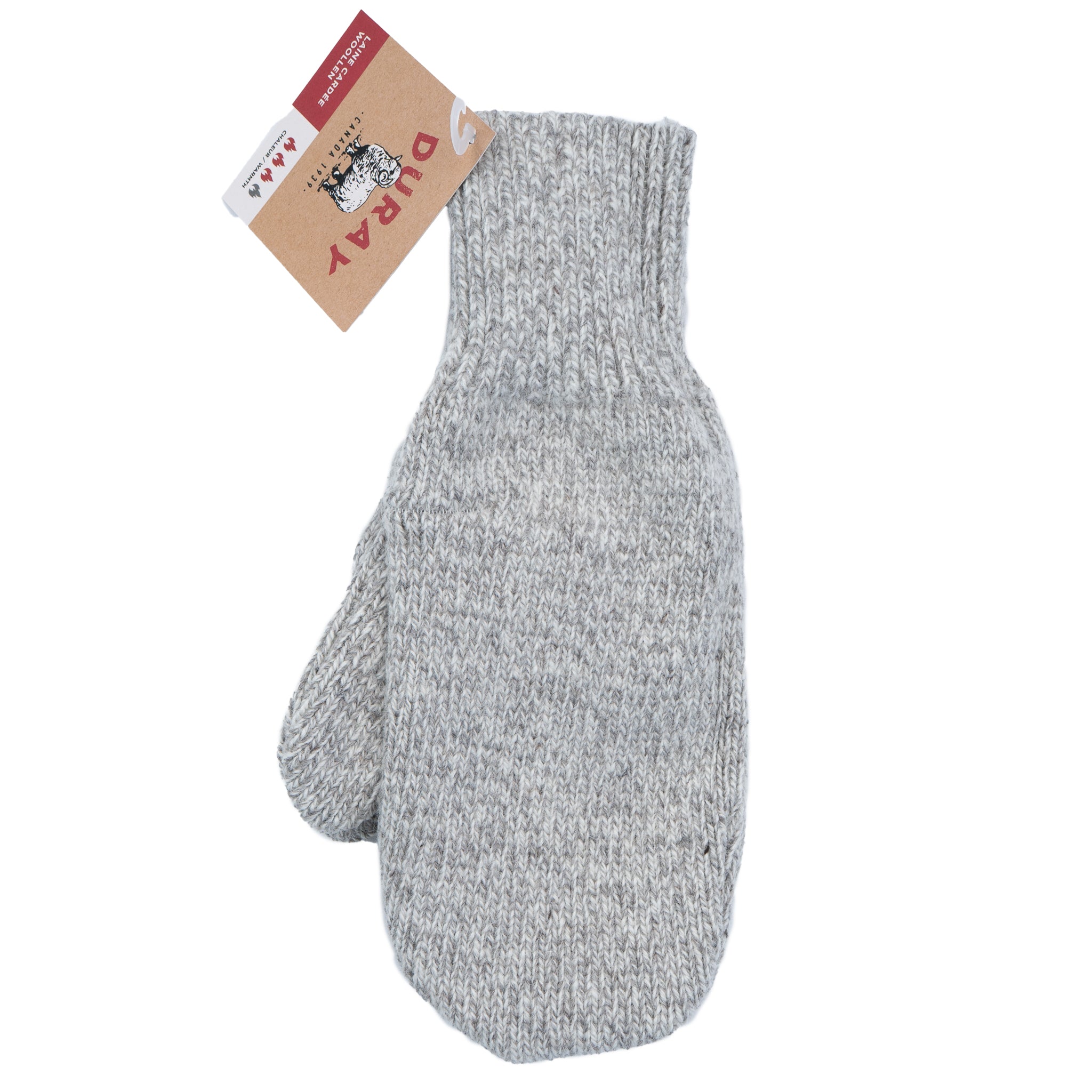 Wool Mitten - Grey by Duray