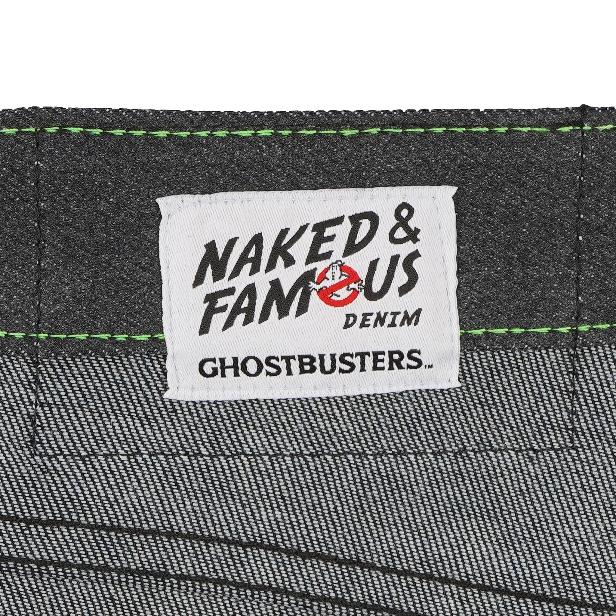 Easy Guy - Ghostbusters Slimer Glow In The Dark Selvedge by Naked & Famous Denim