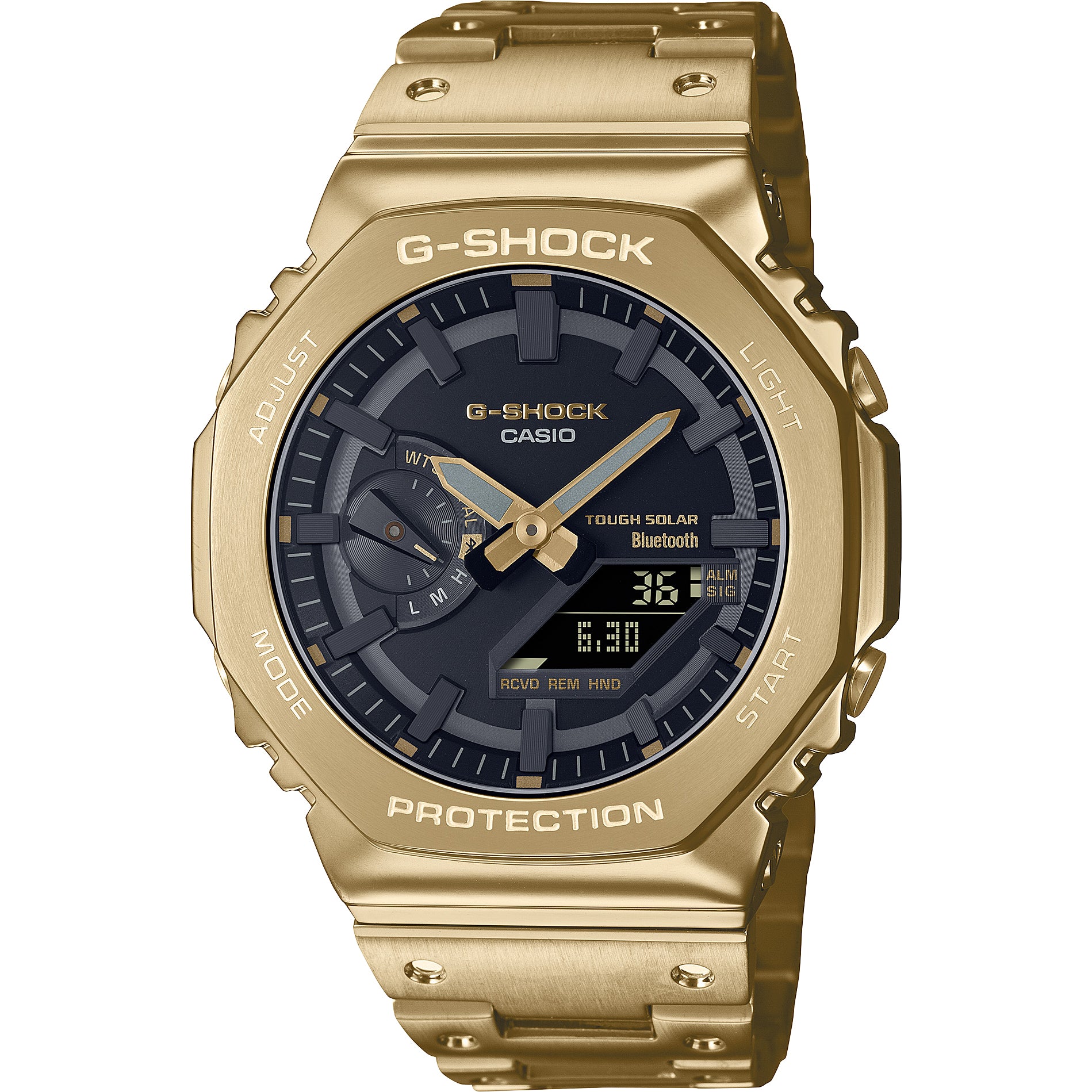 G-Shock Full Metal 2100 Series - Black/Gold by G-Shock