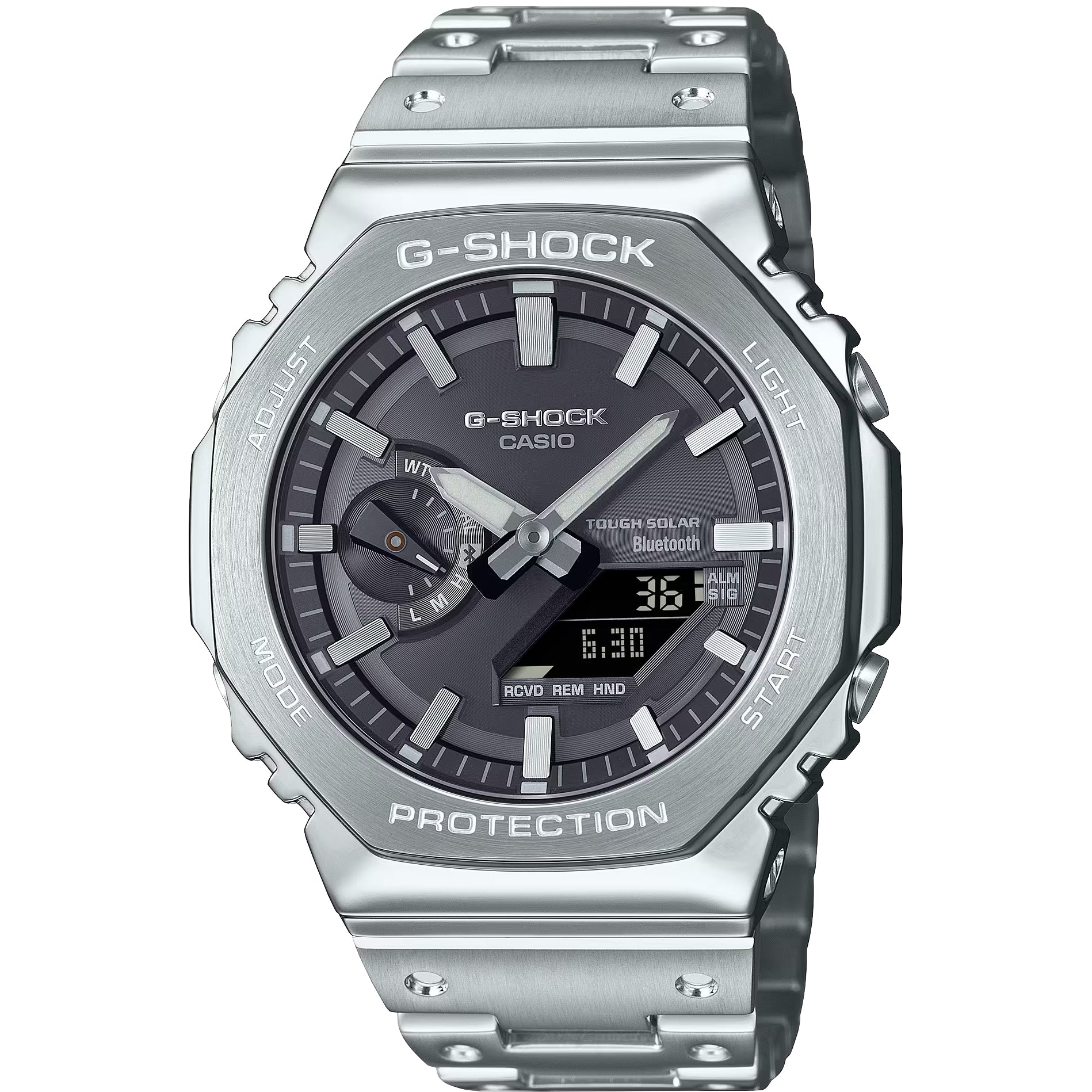 G-Shock Full Metal 2100 Series - Silver/Black by G-Shock