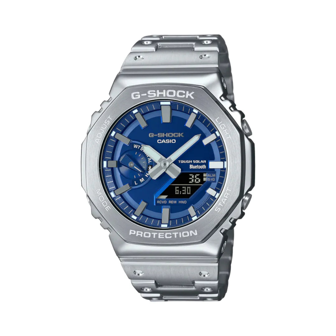 G-Shock Full Metal 2100 Series - Silver/Blue by G-Shock
