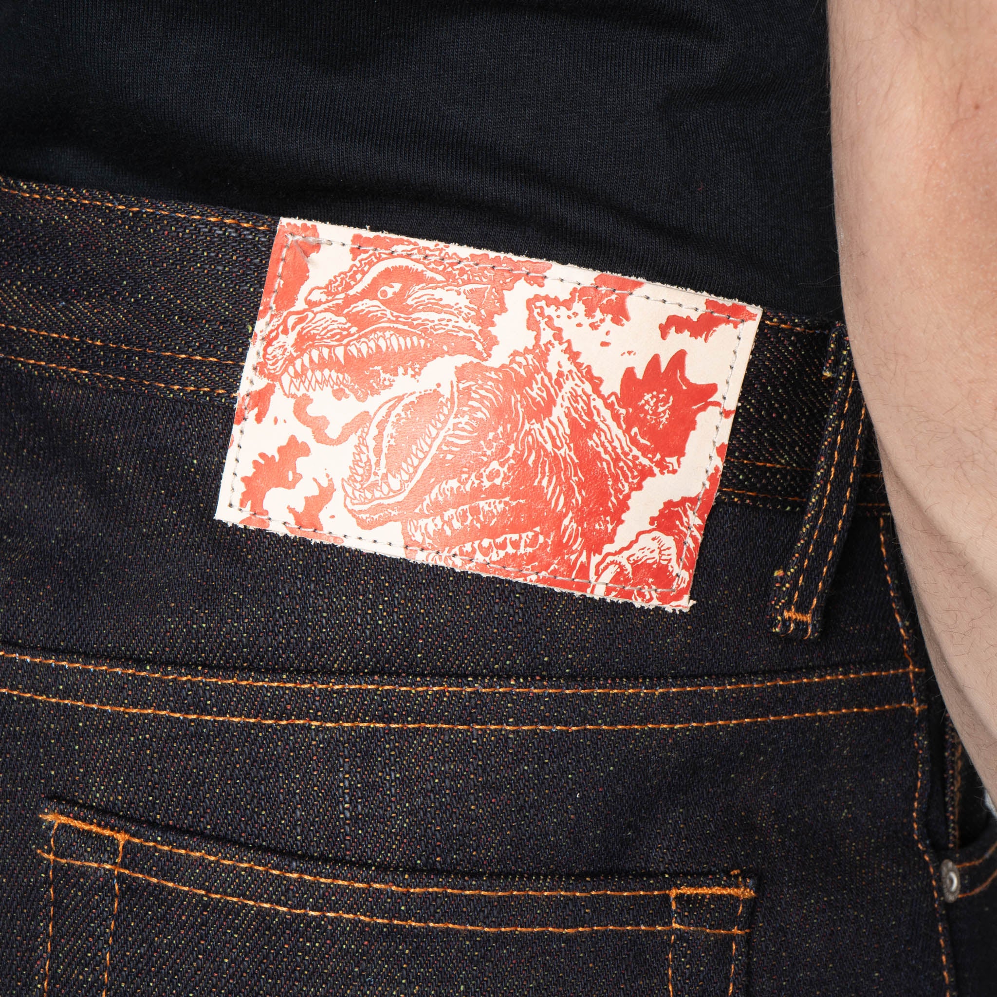 Weird Guy - Burning Godzilla Selvedge - Indigo by Naked & Famous Denim