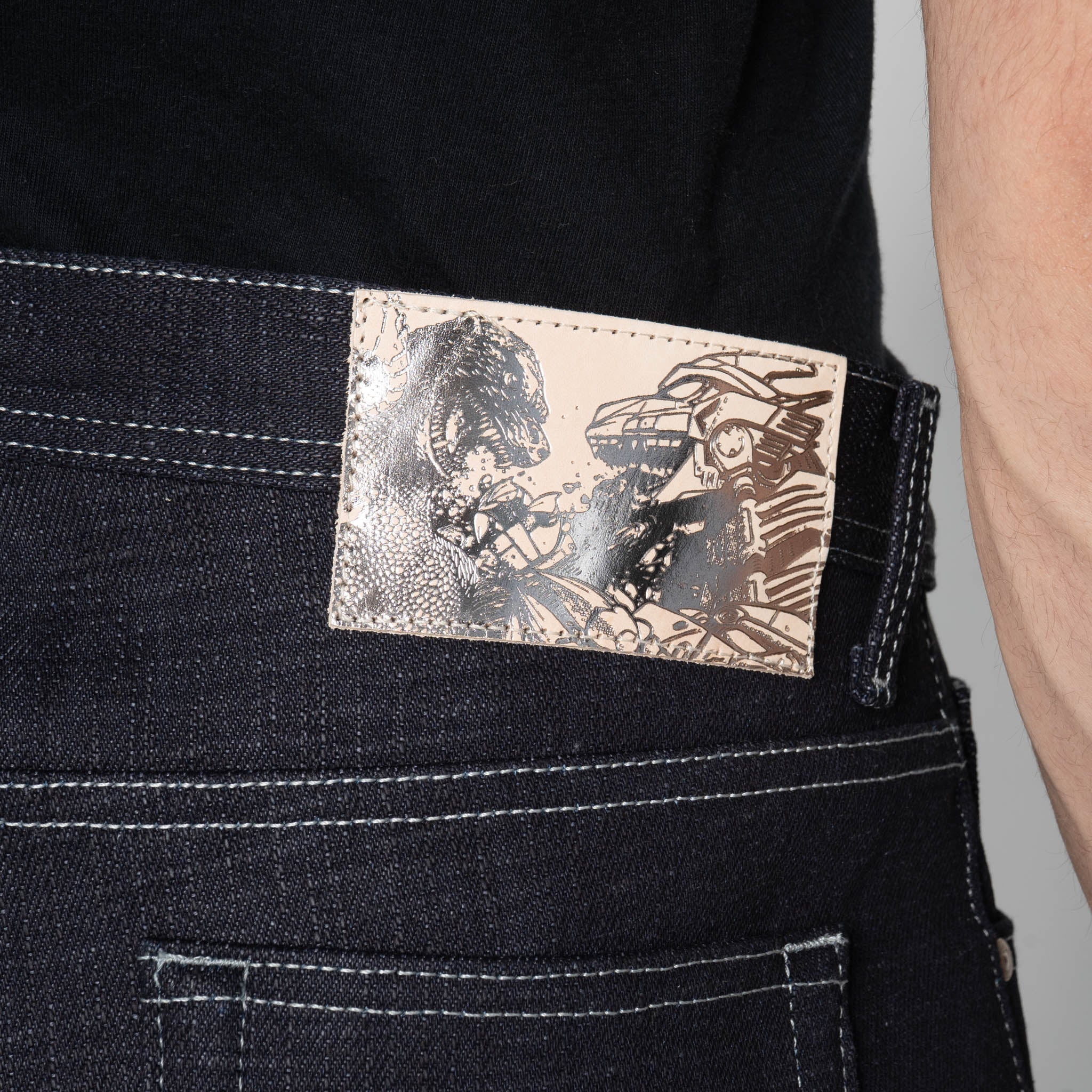 Weird Guy - Mechagodzilla Selvedge - Indigo by Naked & Famous Denim
